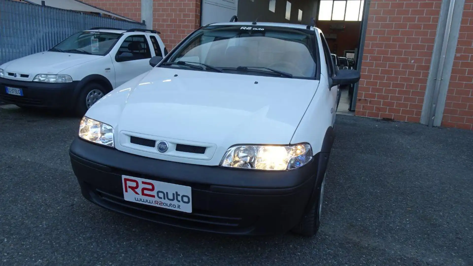 Fiat Strada turbo 1.9 jtd FIORINO   PICK-UP Weiß - 2