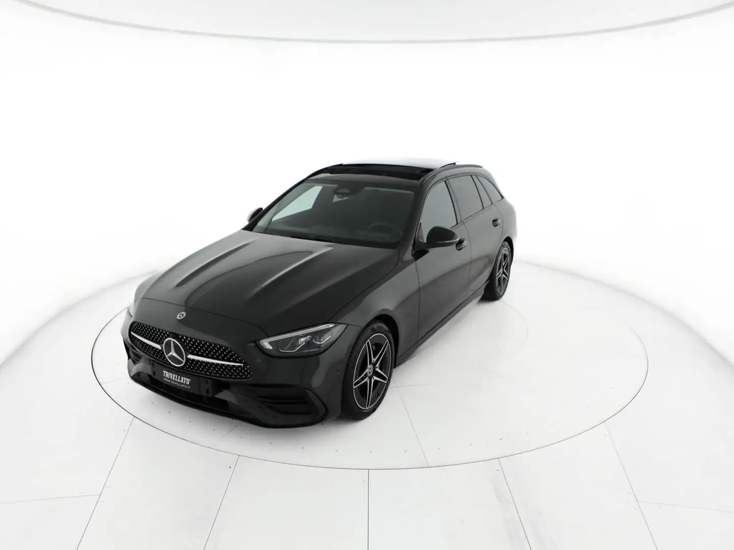 Mercedes-Benz C 220 sw 220 d mhev amg line advanced plus 200cv auto Grigio - 1