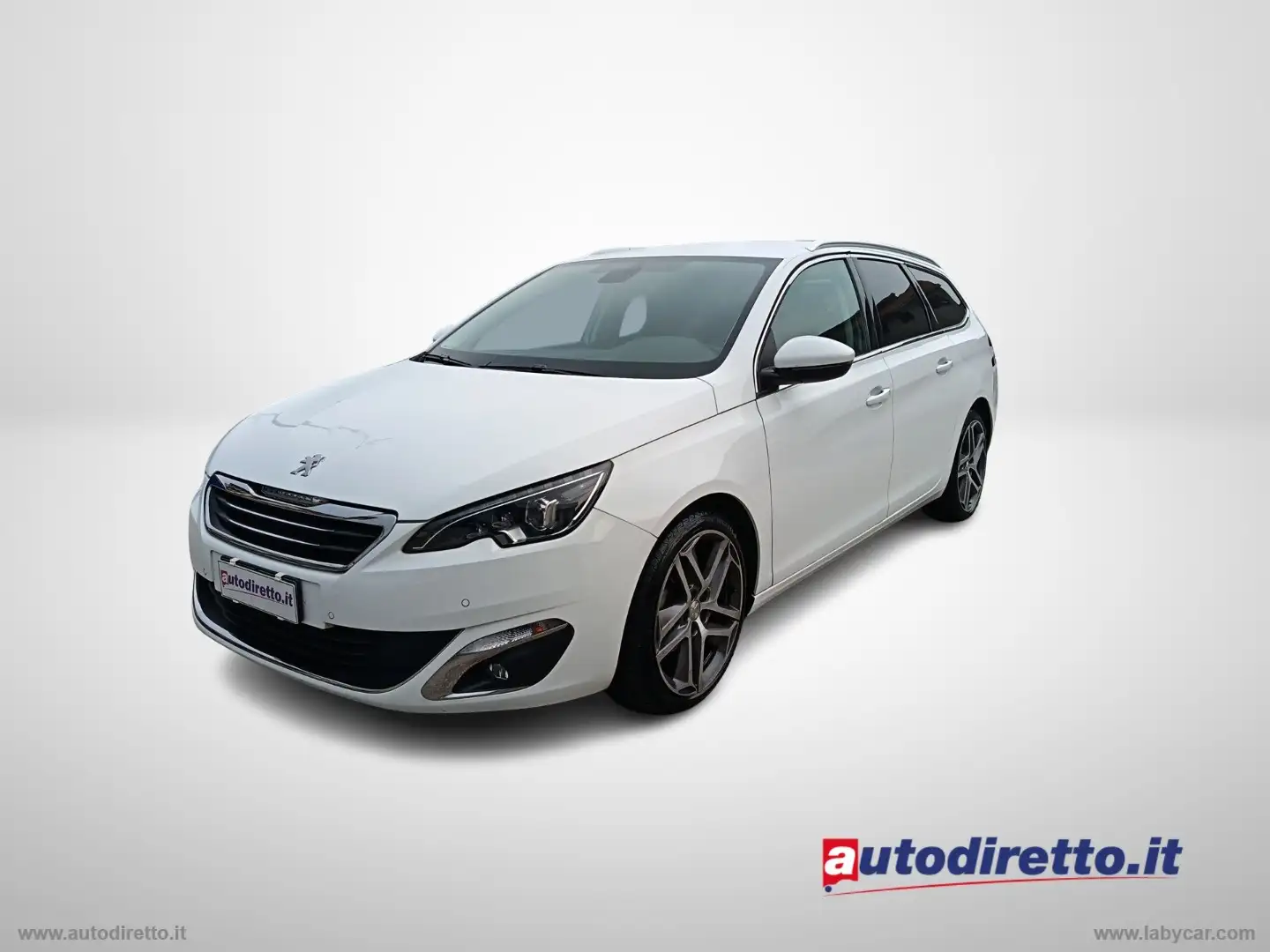 Peugeot 308 BlueHDi 120 S&S EAT6 SW Allure Blanc - 1