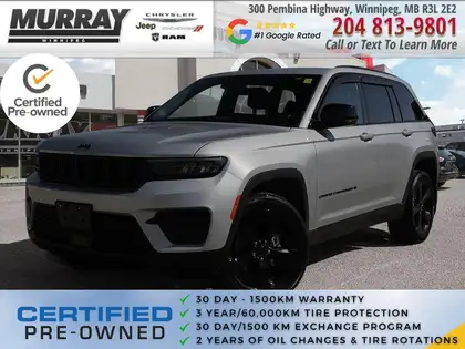 Silver 2025 Jeep Grand Cherokee SUV / Crossover Four-Wheel Drive Automatic