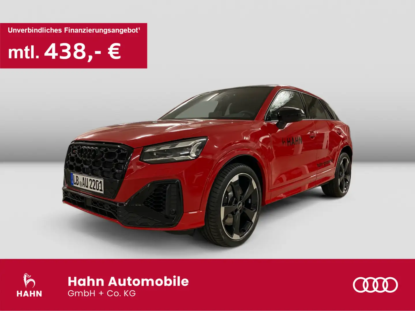 Audi SQ2 2.0 TFSI S tronic Navi AHK Pano Matrix CAM Rosso - 1