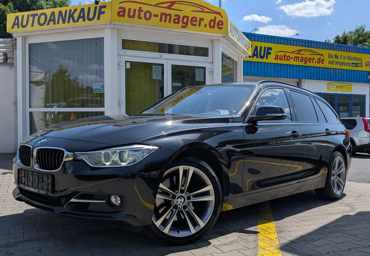 BMW 330 d xDrive Sport*2Hd*AHK*XEN*SH*H&K*Garanti*TOP Negro - 1