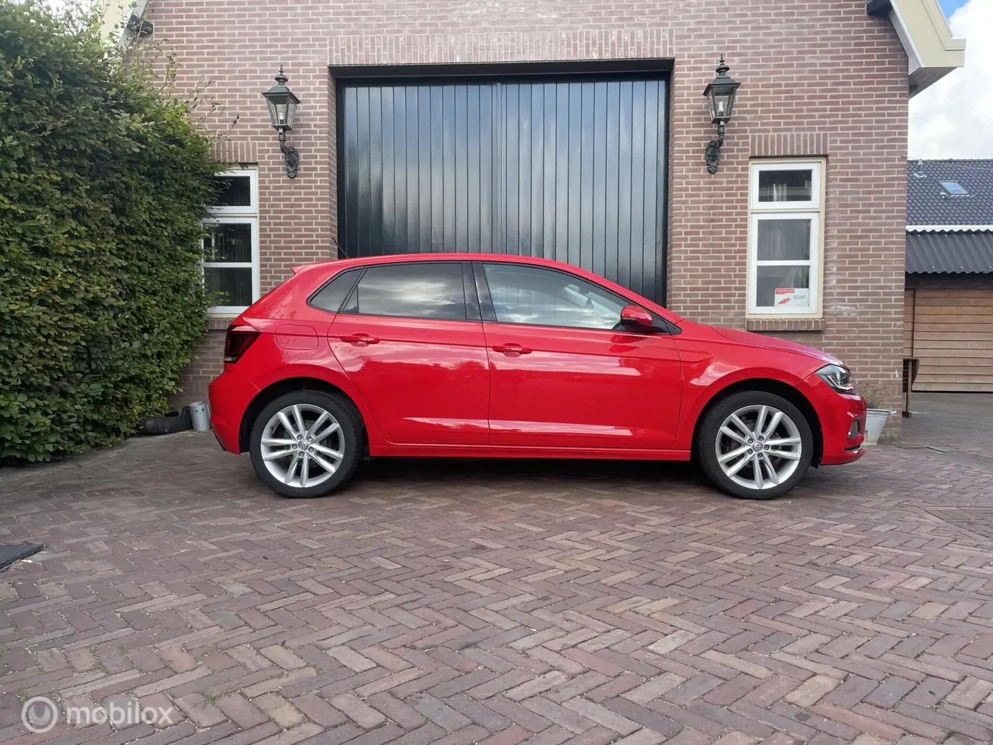 Volkswagen Polo 1.0 TSI Highline DSG CLIMA CRUISE CAM 50K KM Rood - 2