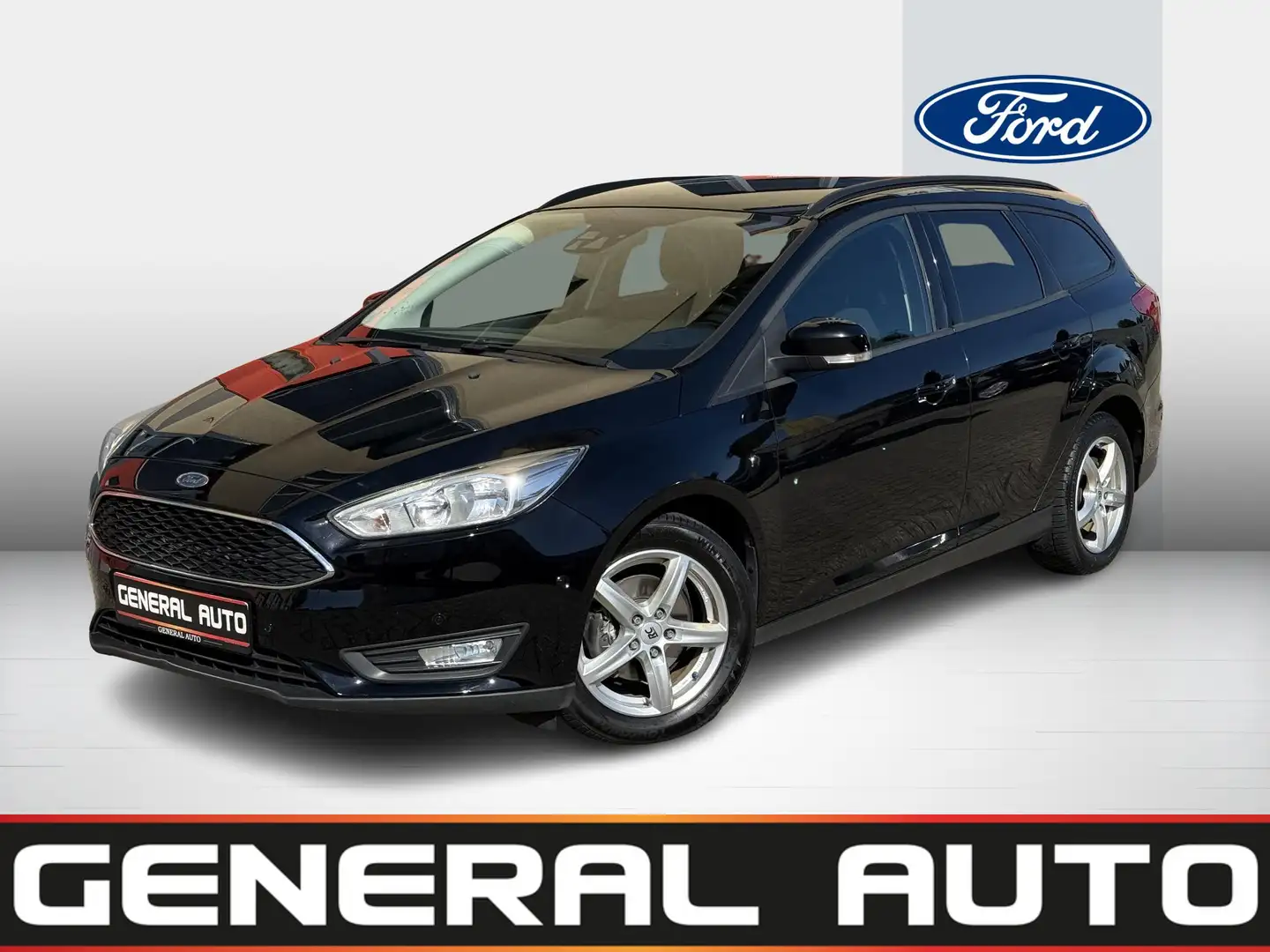 Ford Focus Wagon 1.0 Turbo Titanium, Navi, Nieuwe Distributie Fekete - 1