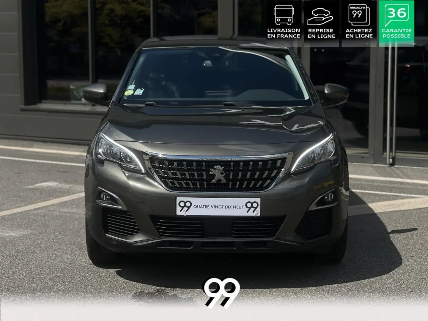 Peugeot 3008 1.5 BlueHDi S&S 130 BV EAT8 II 2016 Active Busines Gris - 2