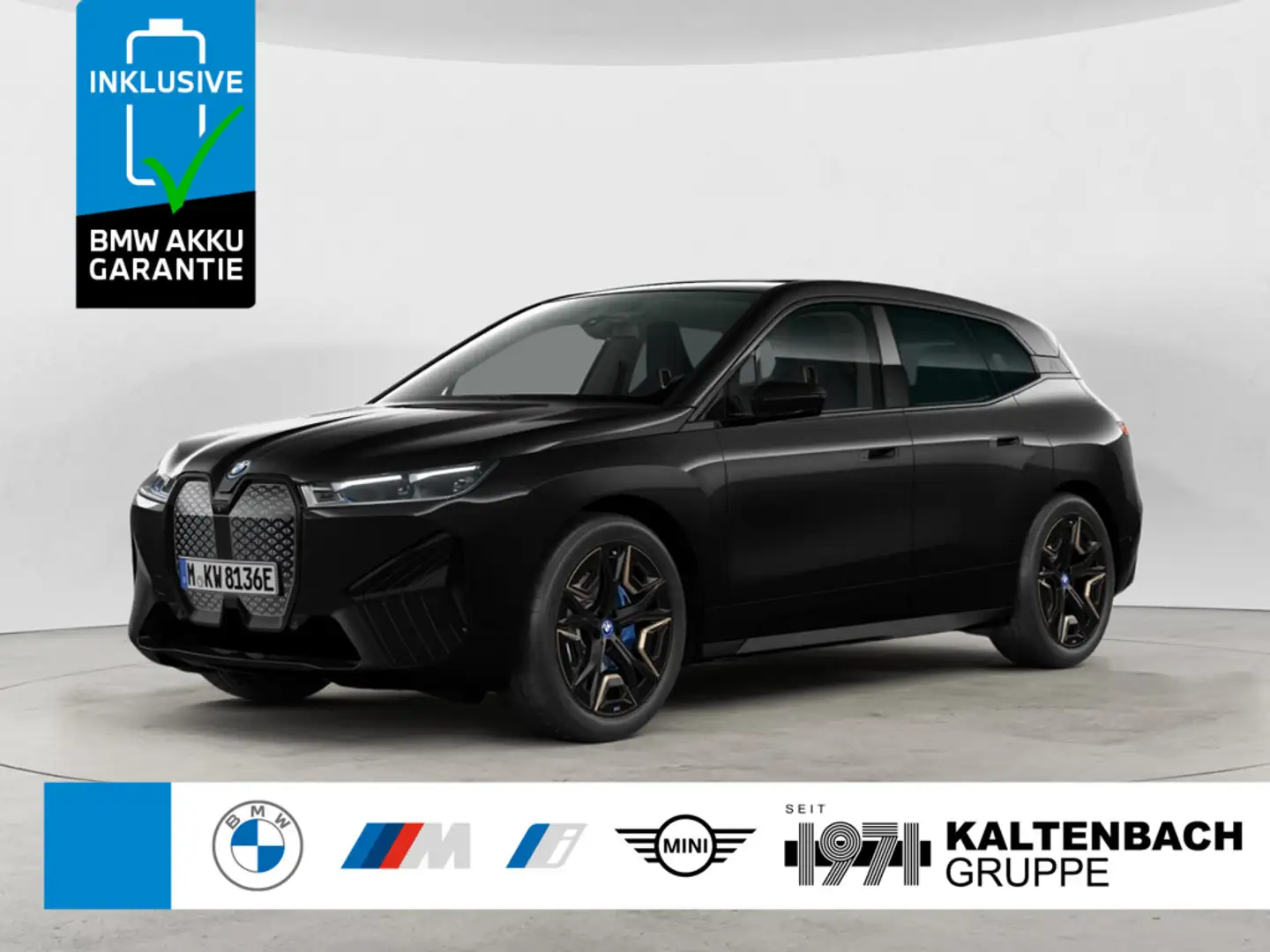 BMW iX 50 Schwarz - 1