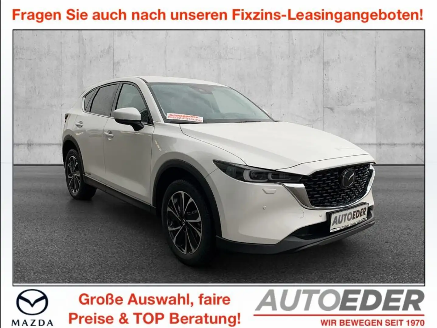Mazda CX-5 G165 e-Skyactiv MHEV Exclusive-Line Weiß - 1