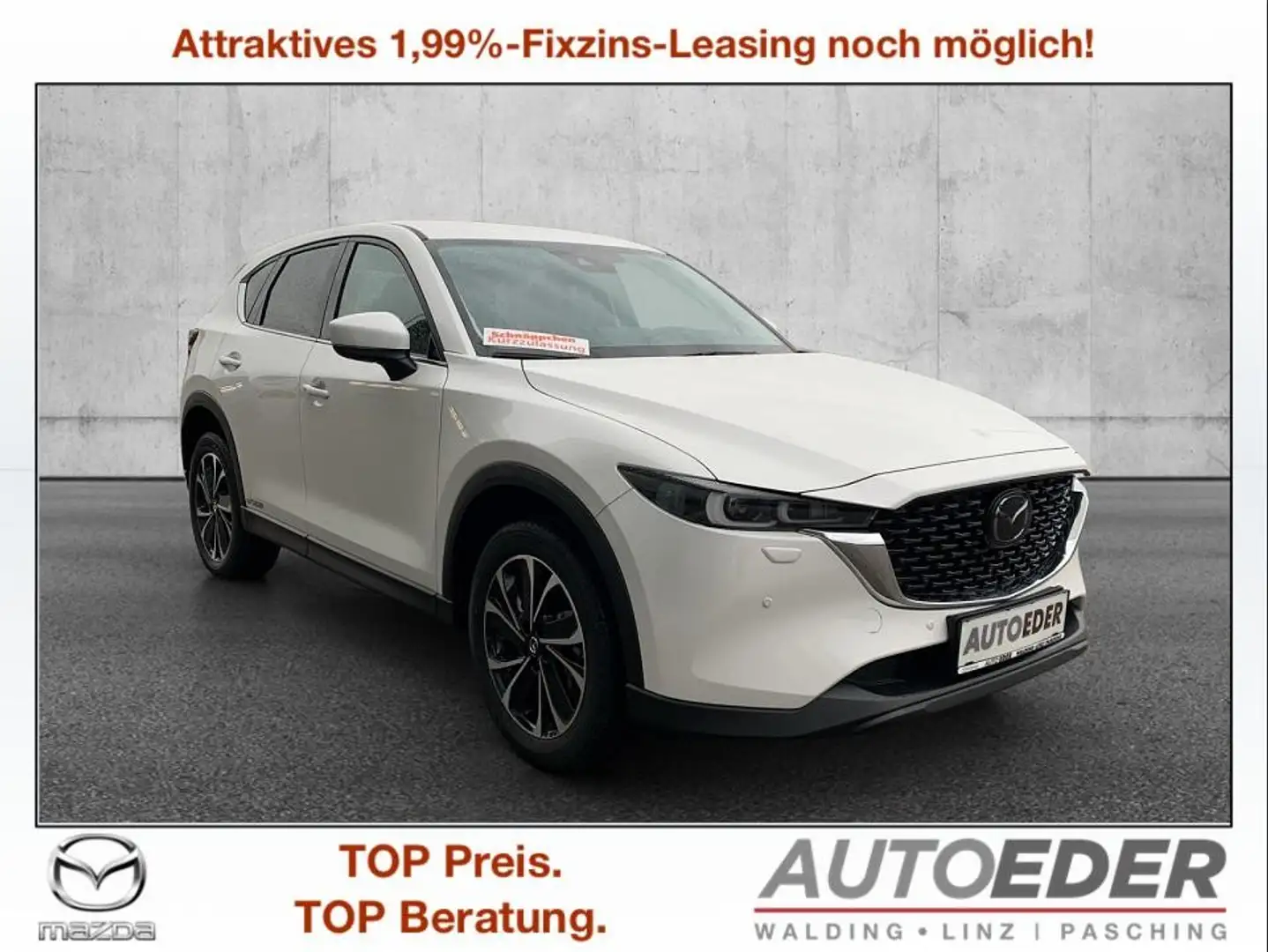 Mazda CX-5 G165 e-Skyactiv MHEV Exclusive-Line Weiß - 1