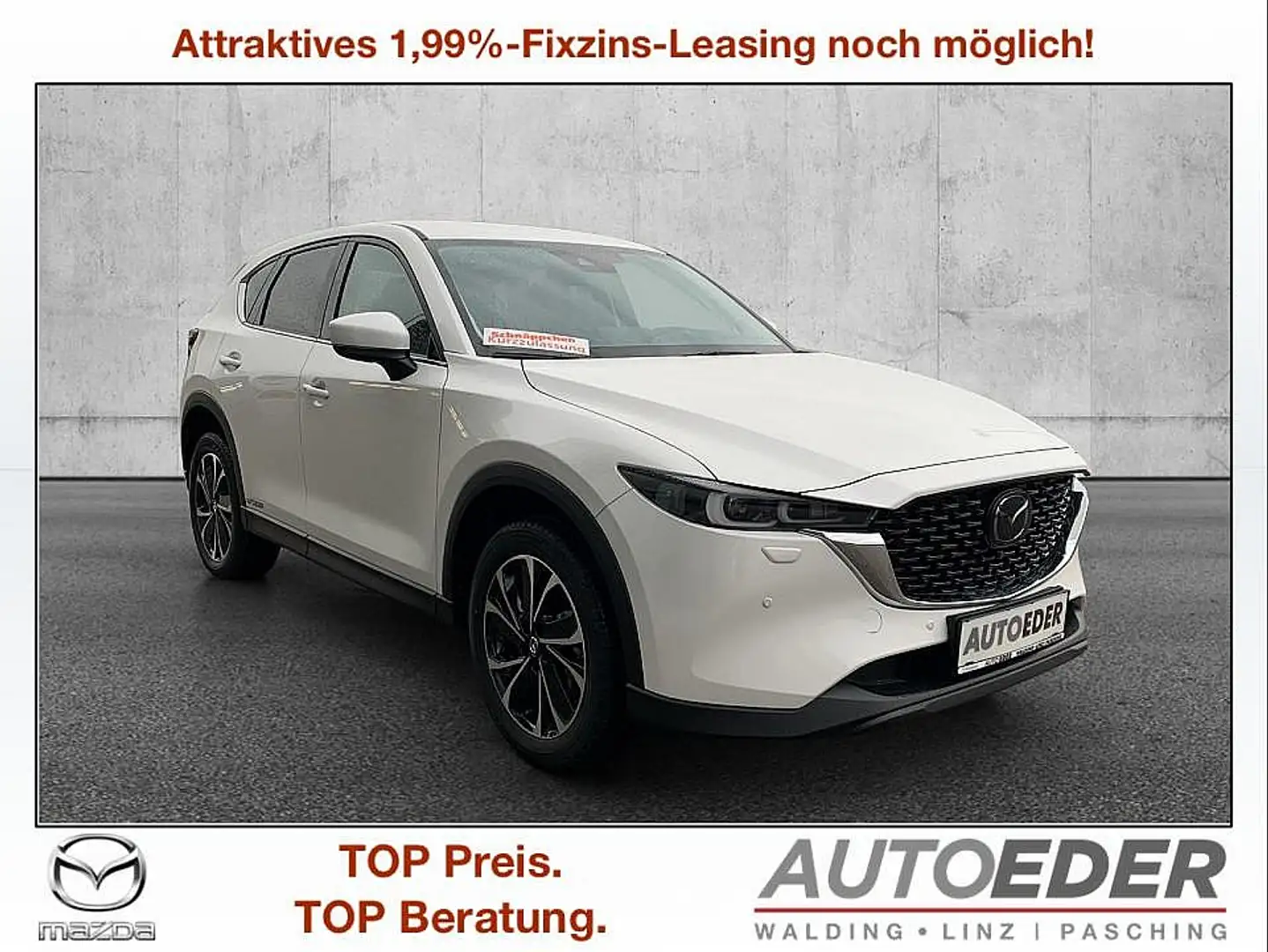 Mazda CX-5 G165 e-Skyactiv MHEV Exclusive-Line Weiß - 1