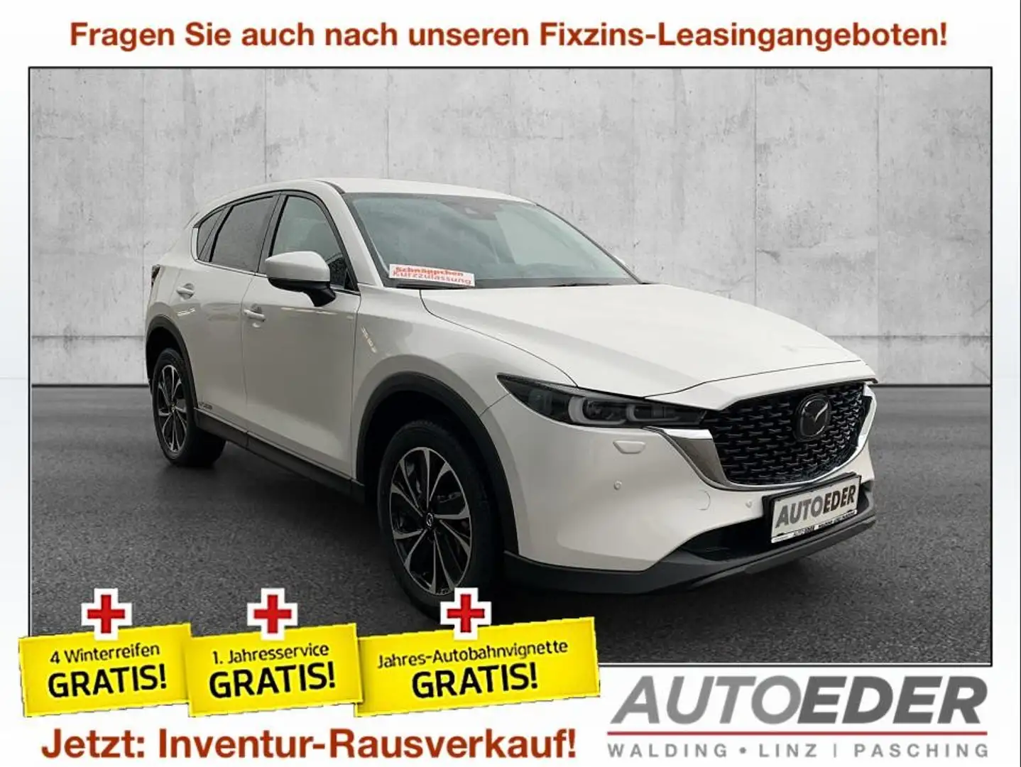 Mazda CX-5 G165 e-Skyactiv MHEV Exclusive-Line Weiß - 1