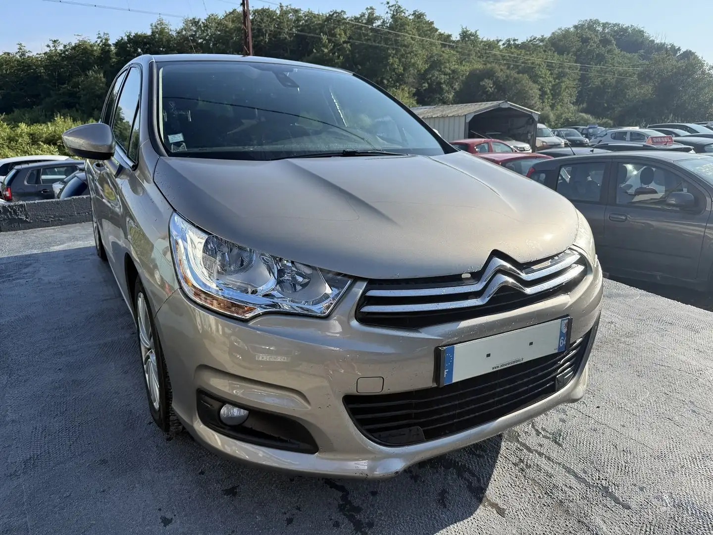 Citroen C4 1.6 E-HDI 115 FAP EXCLUSIVE + Brun - 1