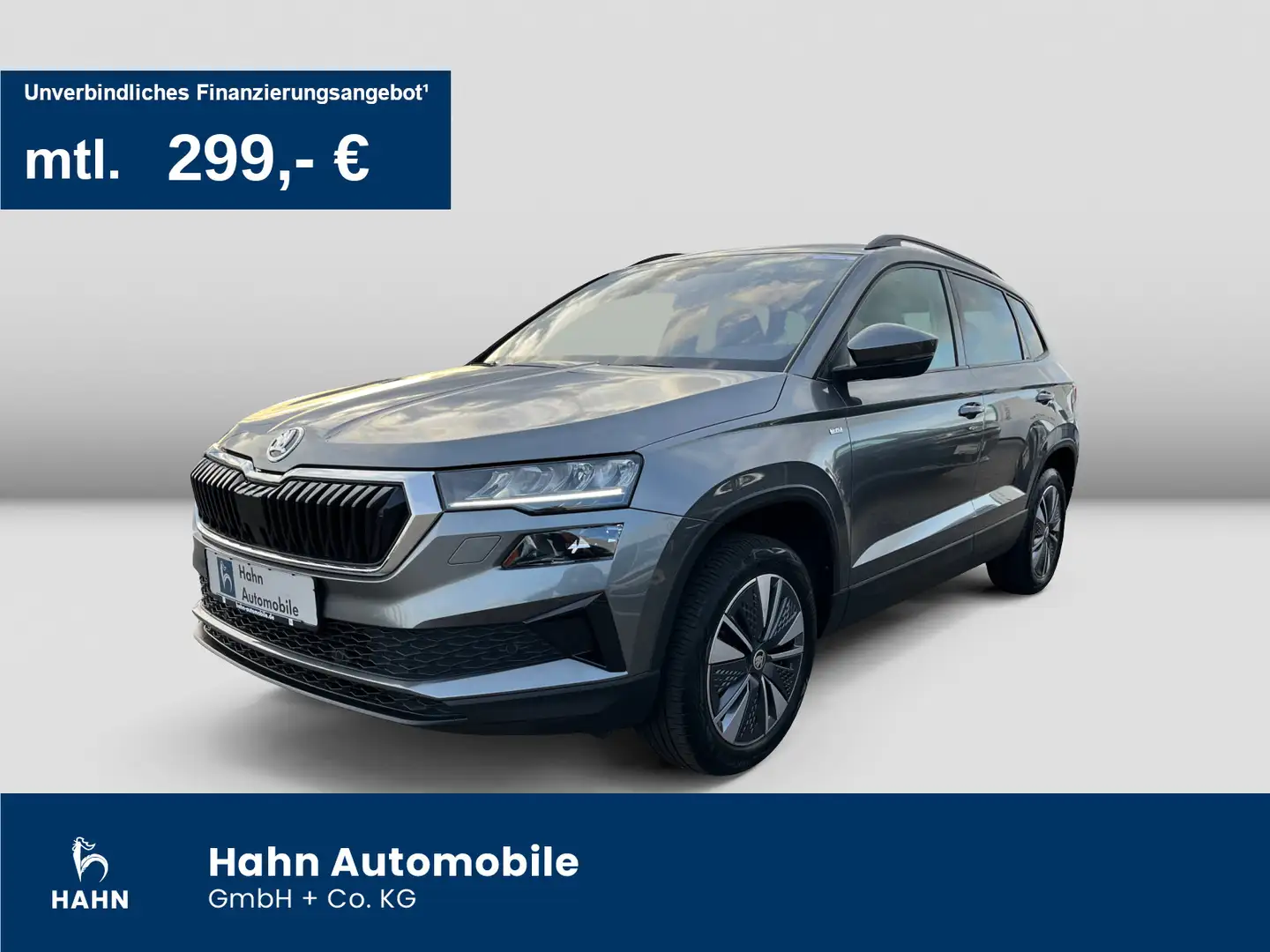 Skoda Karoq 1.5TSI DSG Tour LED Navi ACC APP CAM Sitzh Grau - 1
