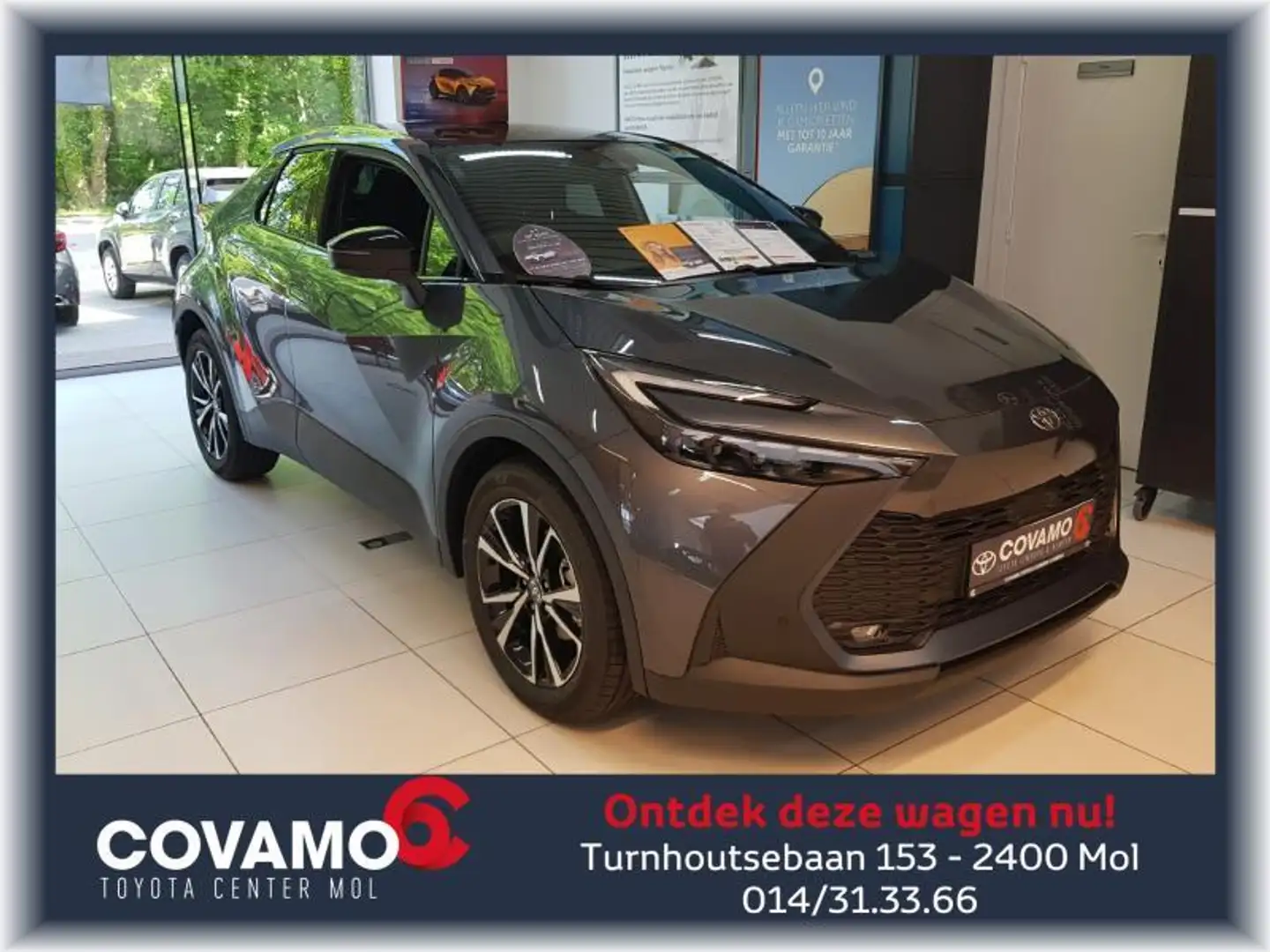 Toyota C-HR 2.0L HEV Dynamic Plus Mono-Ton Grijs - 1