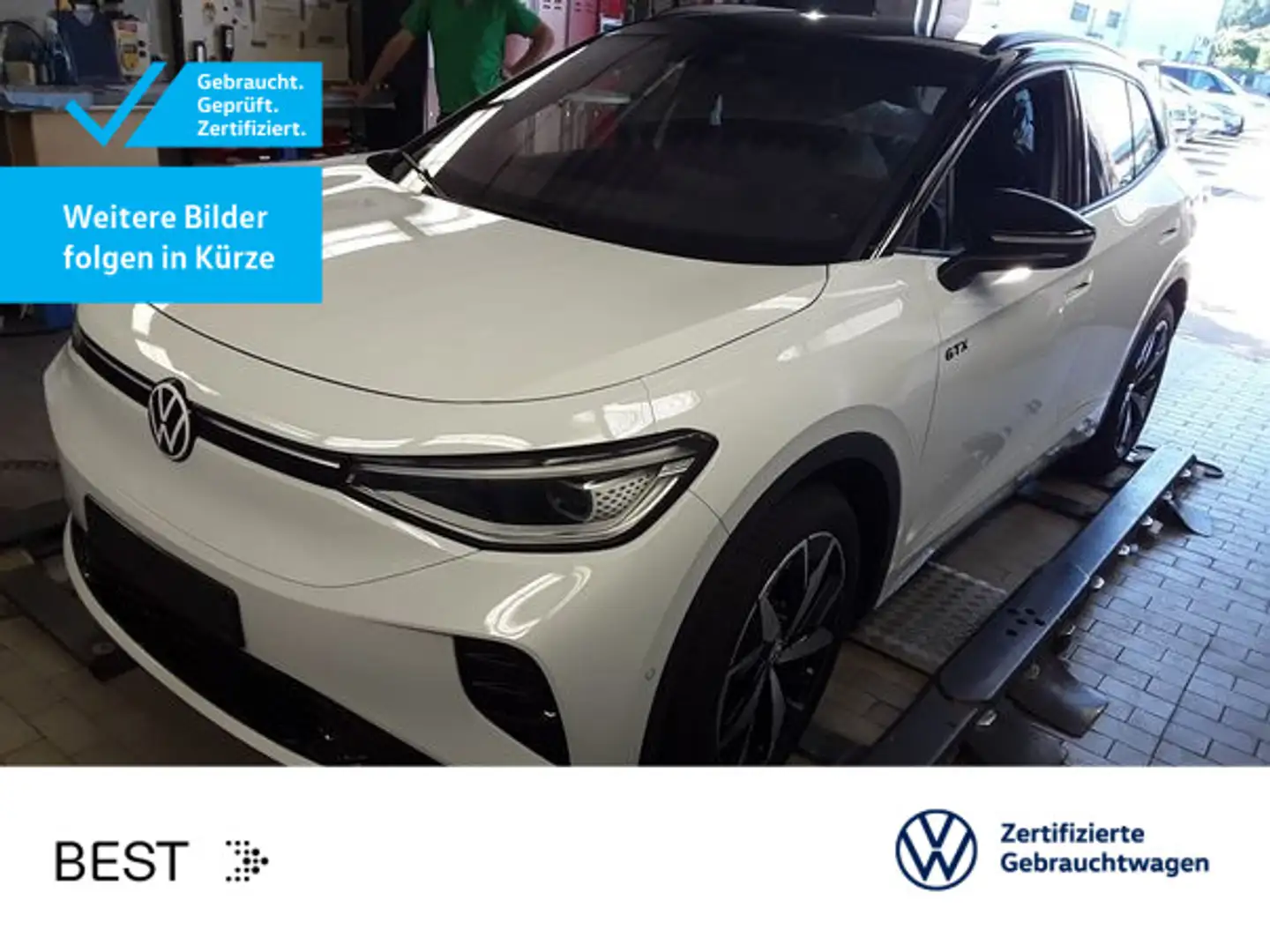 Volkswagen ID.4 4Motion GTX*WÄRMEPUMPE*AHK*KAMERA*IQ.LIGHT* Blanc - 1