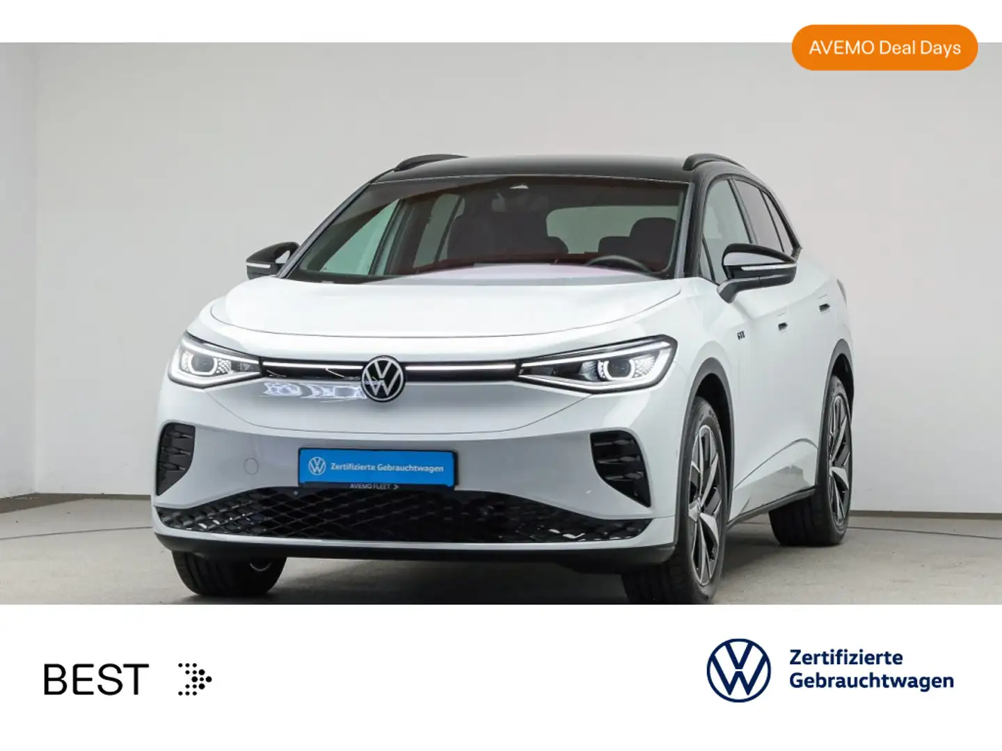 Volkswagen ID.4 GTX 4Motion*WÄRMEPUMPE*AHK*KAMERA*IQ.LIGHT* Weiß - 1