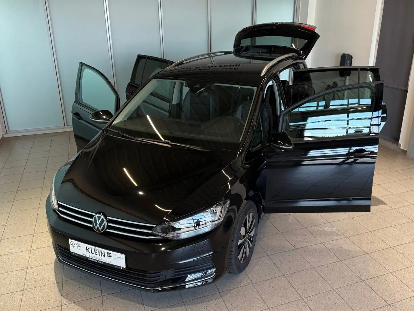 Volkswagen Touran GOAL 2,0 l TDI SCR 110 kW (150 PS) 7-Gang-Doppelku Schwarz - 2