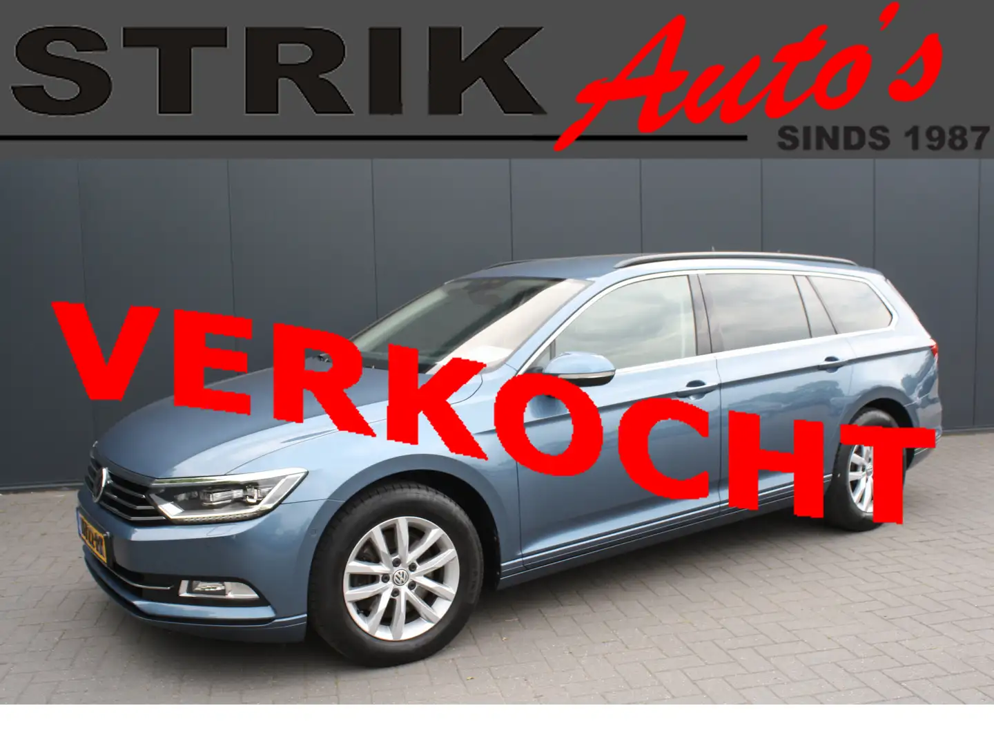 Volkswagen Passat Variant 2.0 TDI 150PK EURO 6 Highline - NAVIGATIE - CAMERA Blau - 1