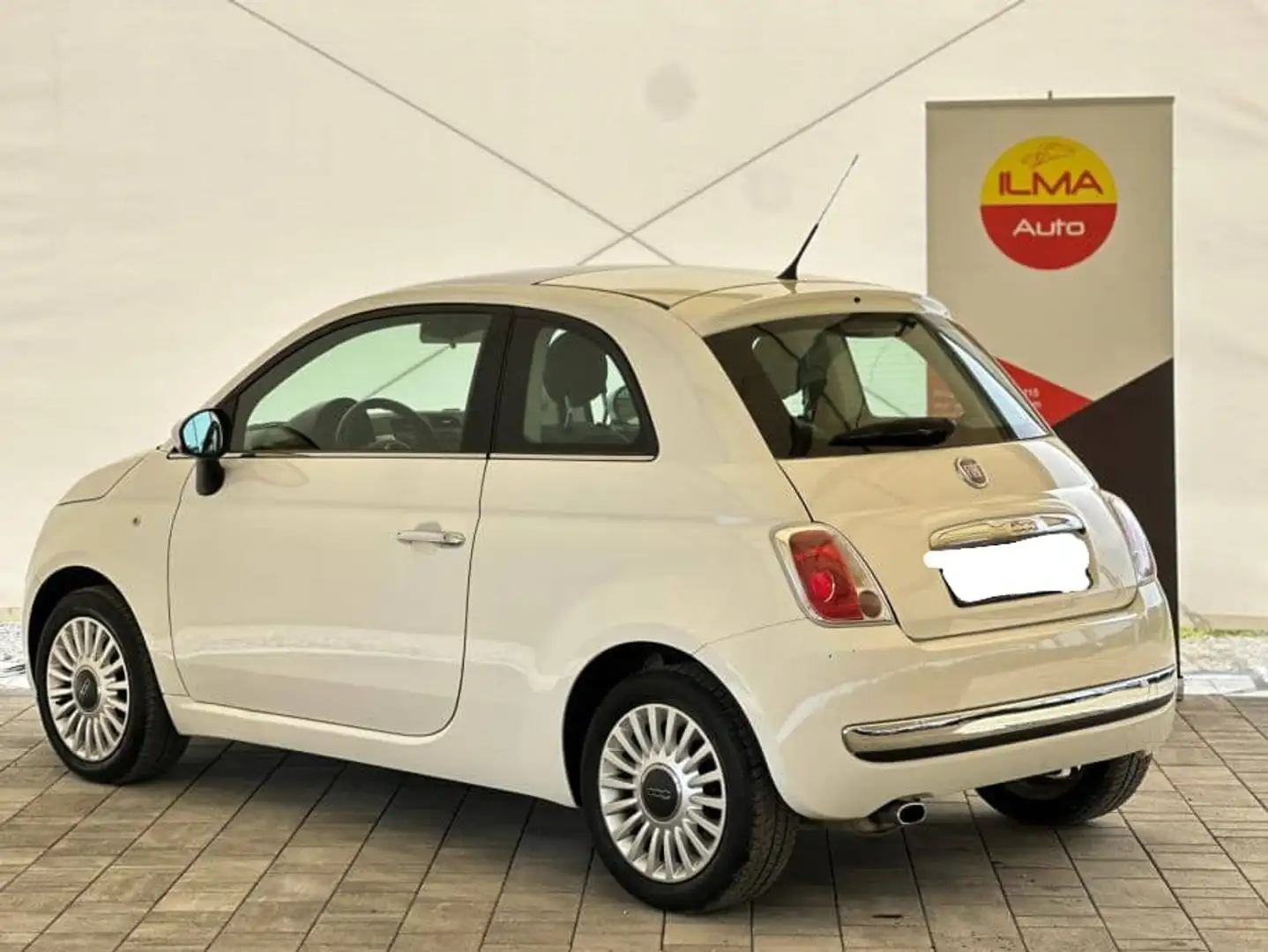 Fiat 500 500 1.2 Lounge 69cv Bianco - 2