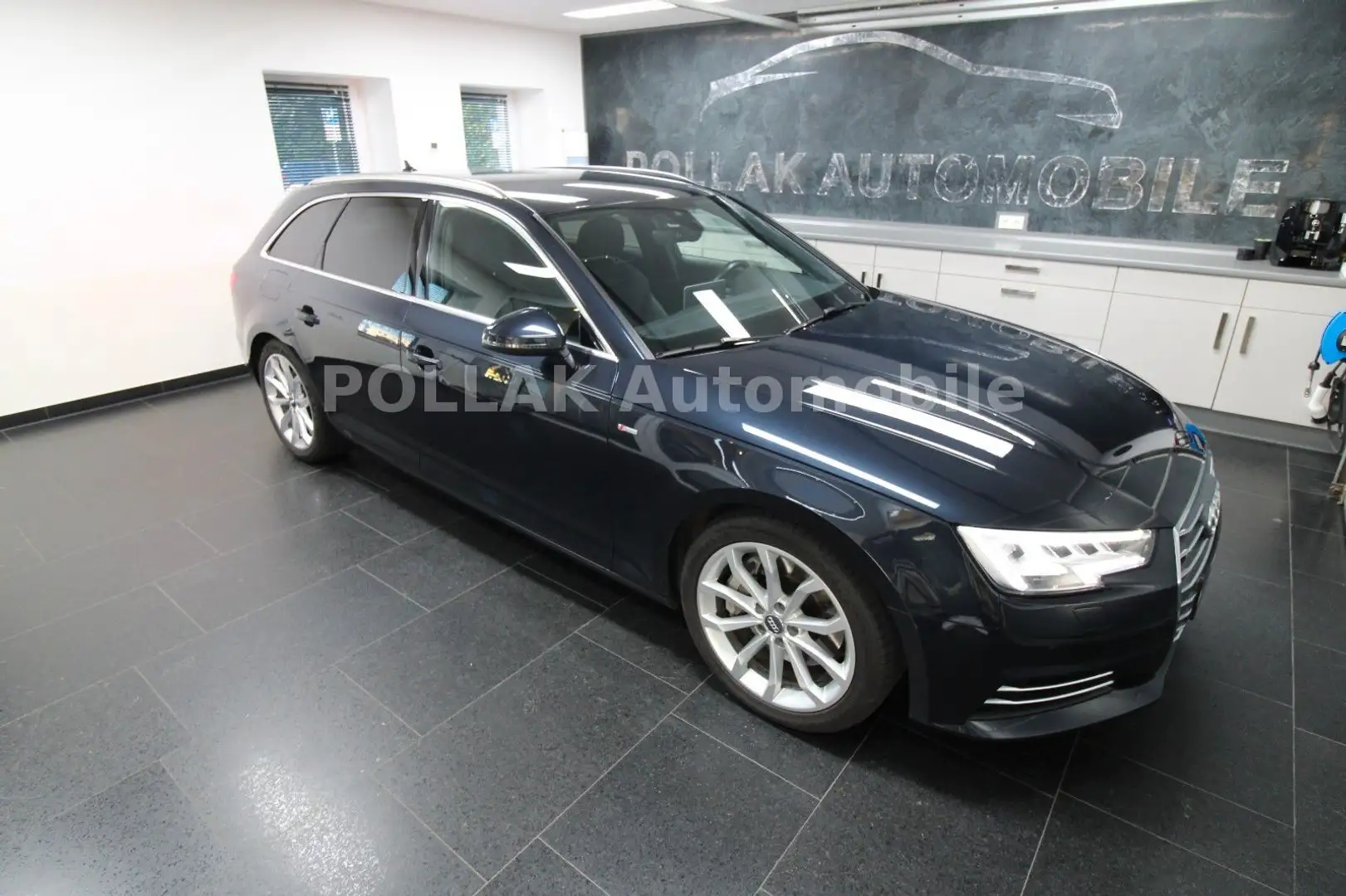 Audi A4 Avant Quattro Sport S-Line+*LED*LEDER*NAVI*VC Bleu - 2