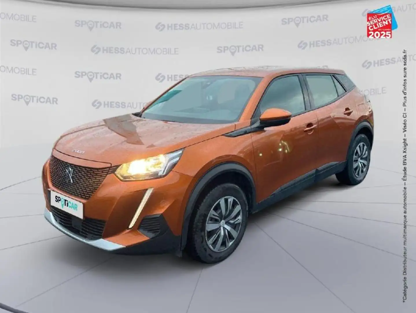 Peugeot e-2008 e-2008 136ch Active Radar AR Pomarańczowy - 1