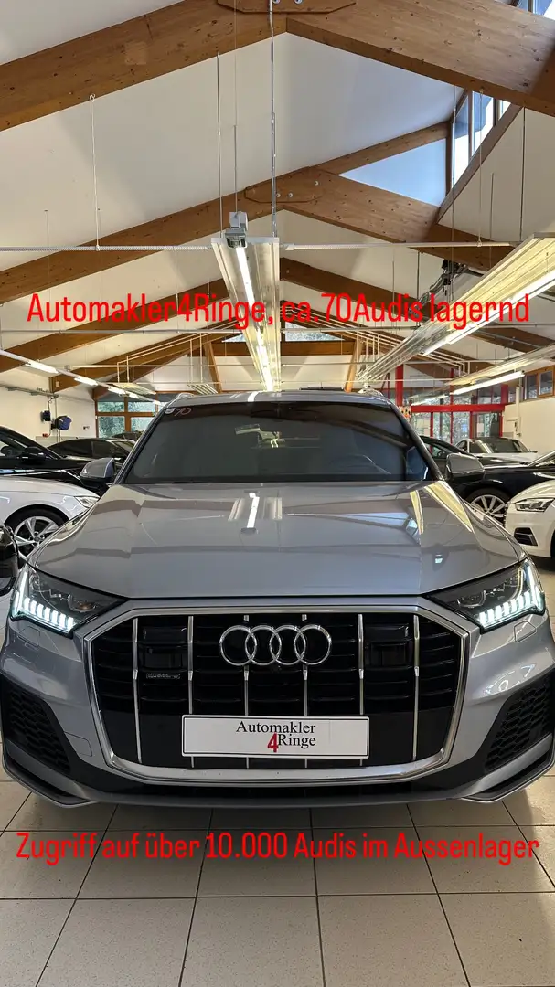 Audi Q7 7sitzer,Luftfeder,Head up,MATRIX,Sitzbel.,Standhez Silber - 2