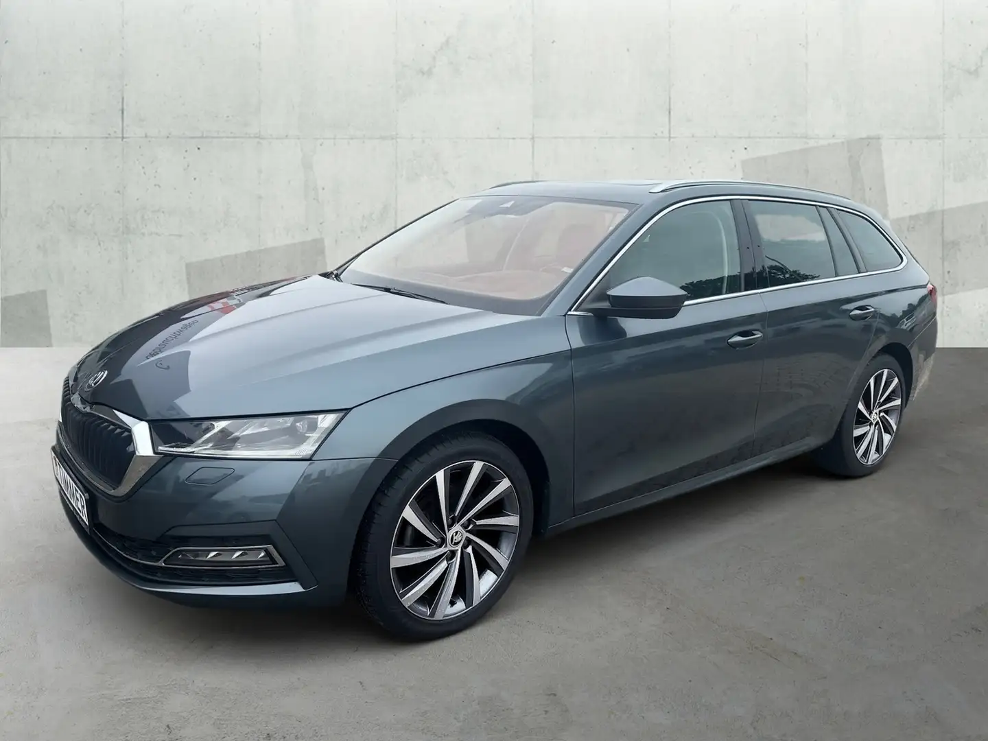 Skoda Octavia Combi 2.0 TDI DSG STYLE *CANTON *AHK *PANO *MATRI Grijs - 2
