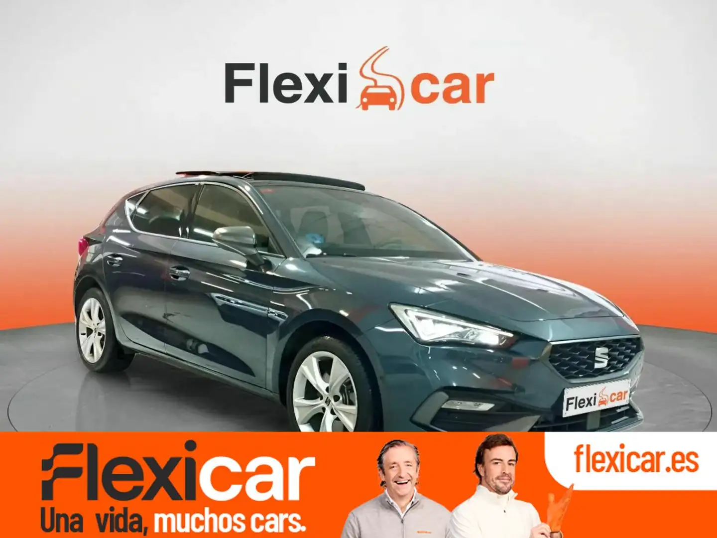 SEAT Leon 1.4 e-Hybrid DSG-6 S&S FR Go L Gris - 1