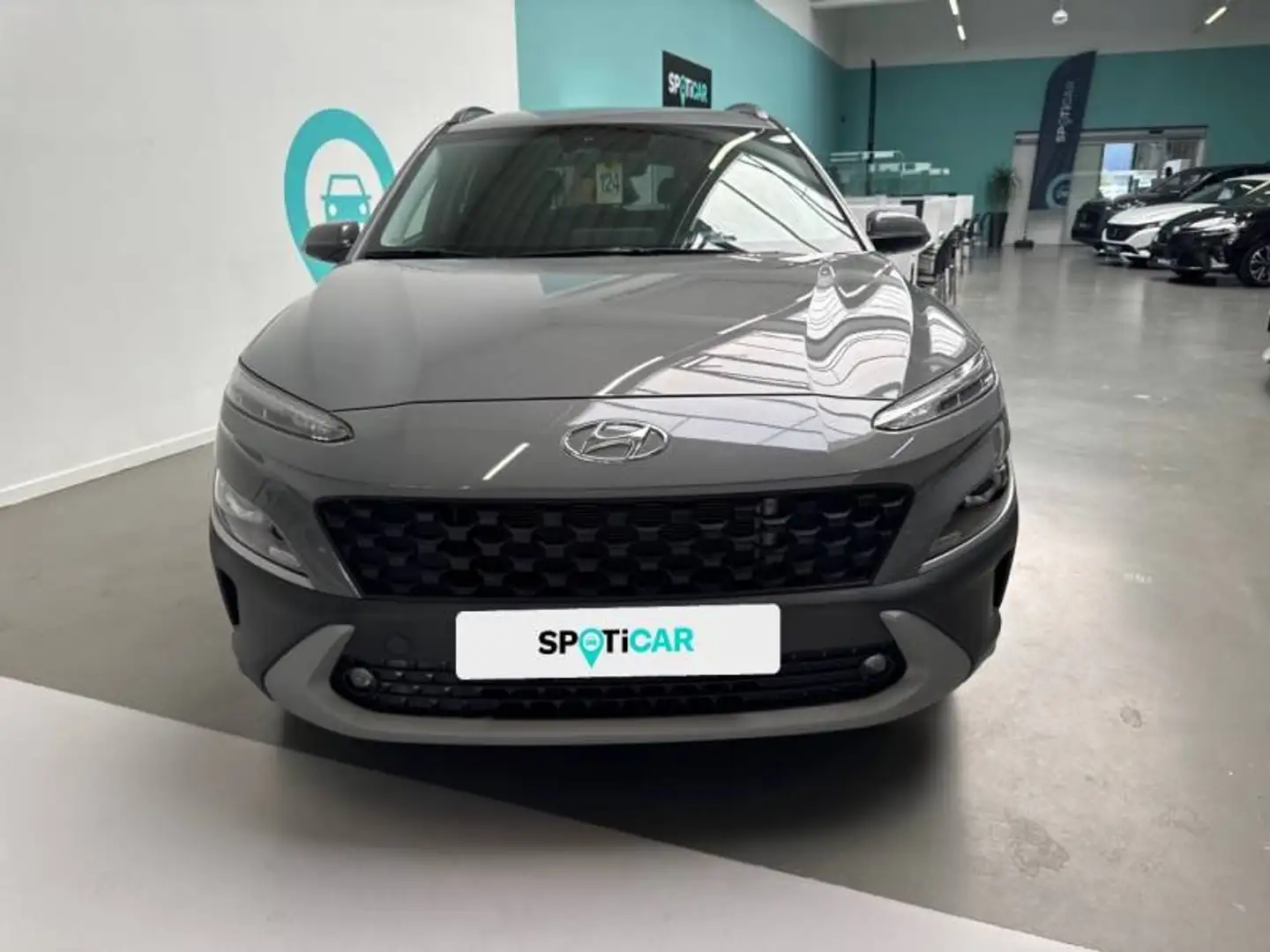 Hyundai KONA 1 1.0 T-GDI 48V Techno Grijs - 2