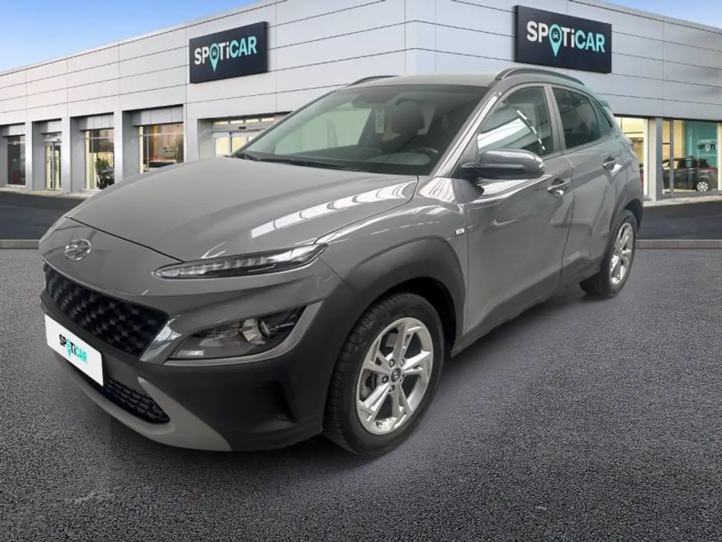Hyundai KONA 1 1.0 T-GDI 48V Techno Grijs - 1