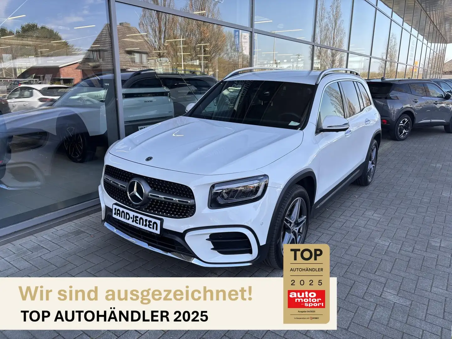 Mercedes-Benz GLB 200 d 4M AMG Line Adv Plus AHK Standh 7-Sitz Fehér - 1