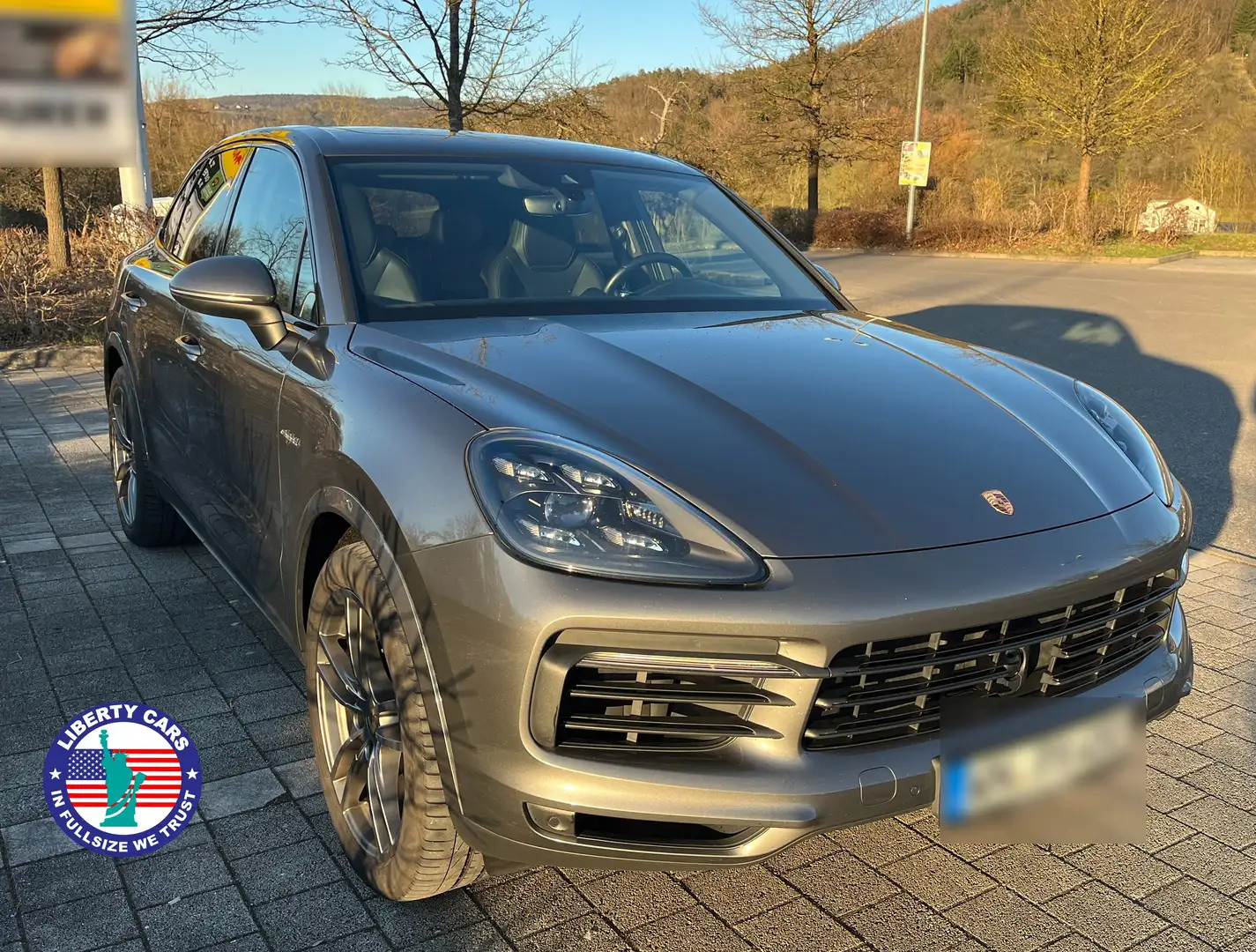 Porsche Cayenne E-Hybr. *Top Ausst.*Service neu*Approved* Gris - 2