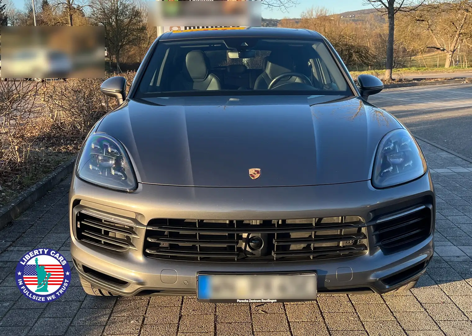 Porsche Cayenne E-Hybr. *Top Ausst.*Service neu*Approved* Gris - 1