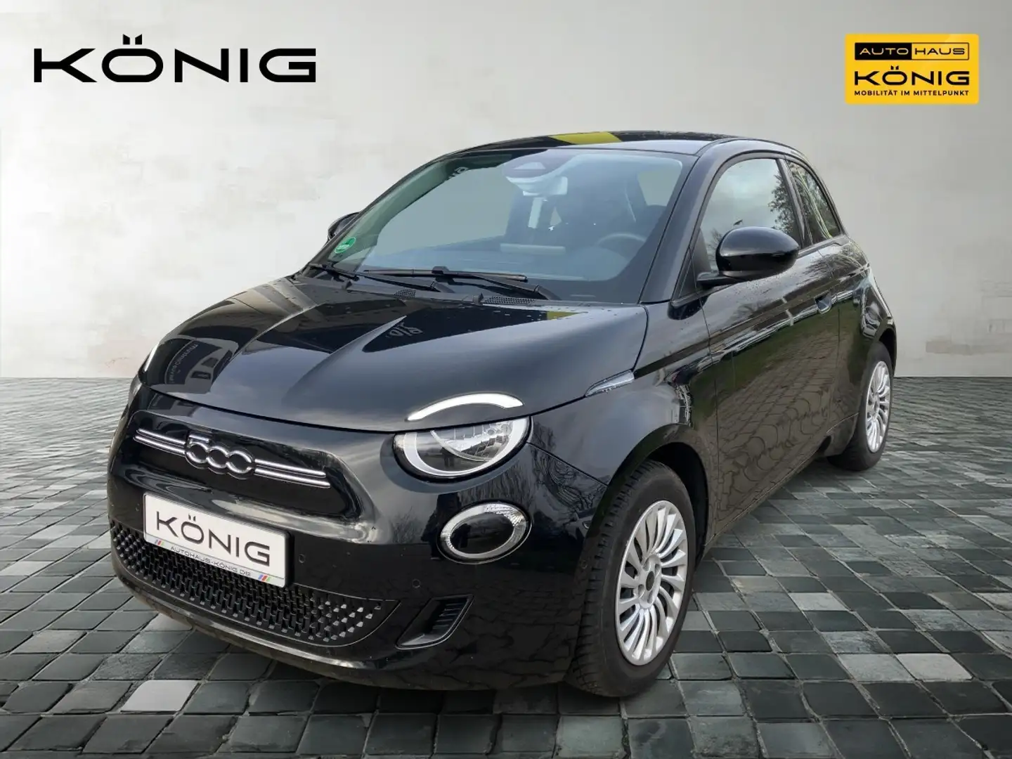 Fiat 500e 3+1 42 kWh Schwarz - 1