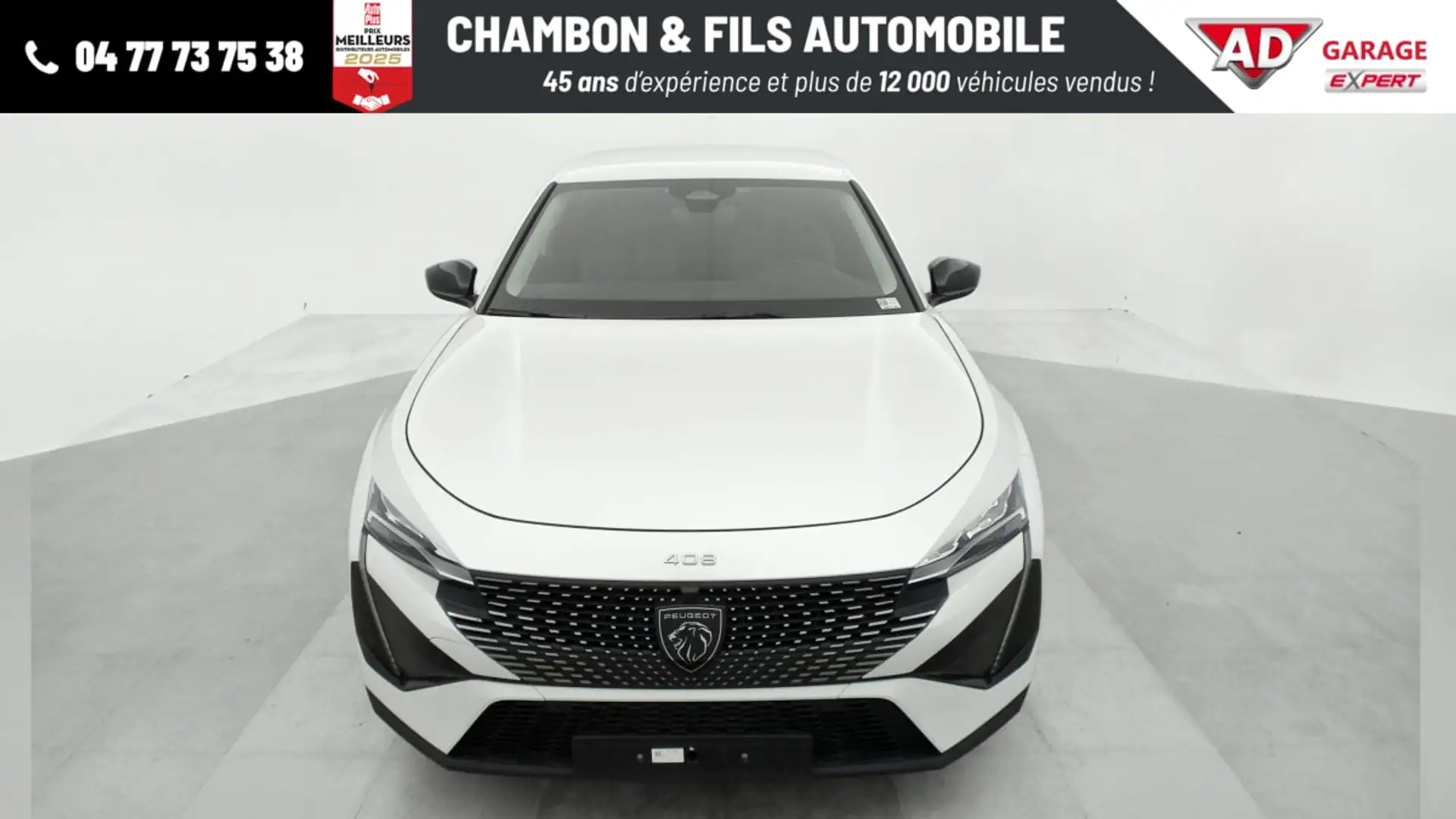 Peugeot 408 PureTech 130 ch S EAT8 Allure Pack Білий - 2