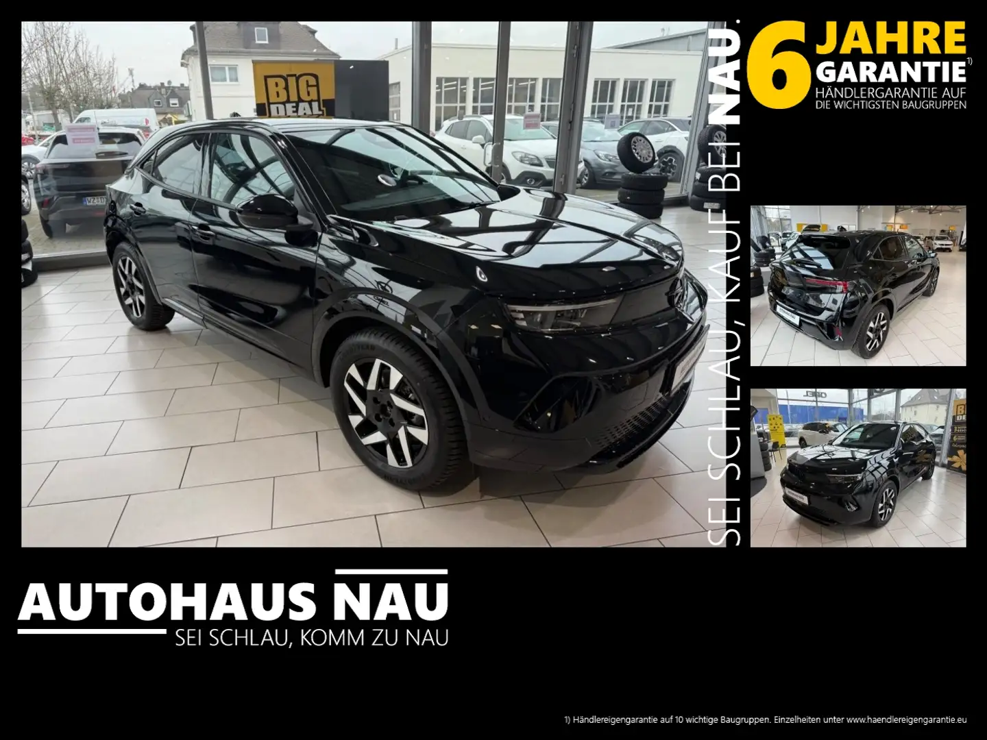 Opel Mokka Sondermodell 156 PS Elektro UPE 43.140€! 54 kWh! S Zwart - 1