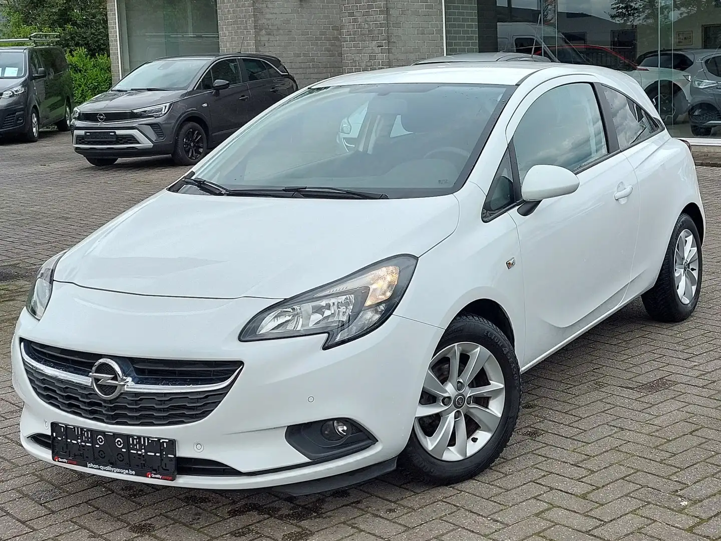 Opel Corsa 1.4i Enjoy (EU6.2) Blanc - 1