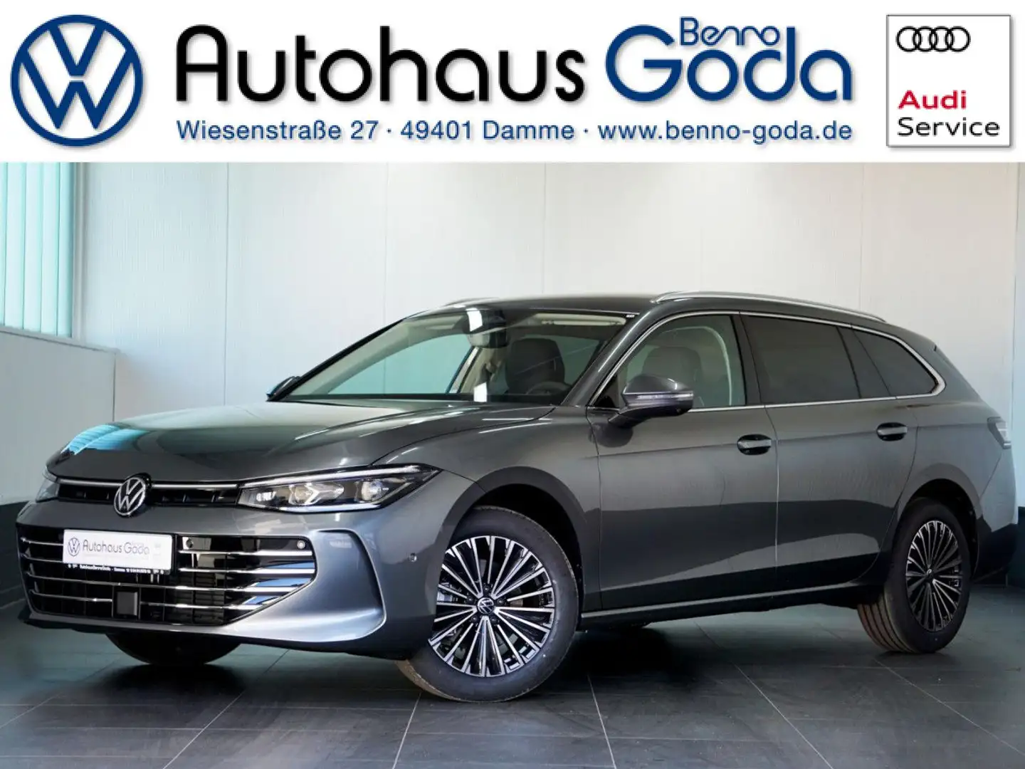 Volkswagen Passat Variant Passat Elegance 2.0 TDI 7-Gang DSG Bluetooth Navi Grau - 1