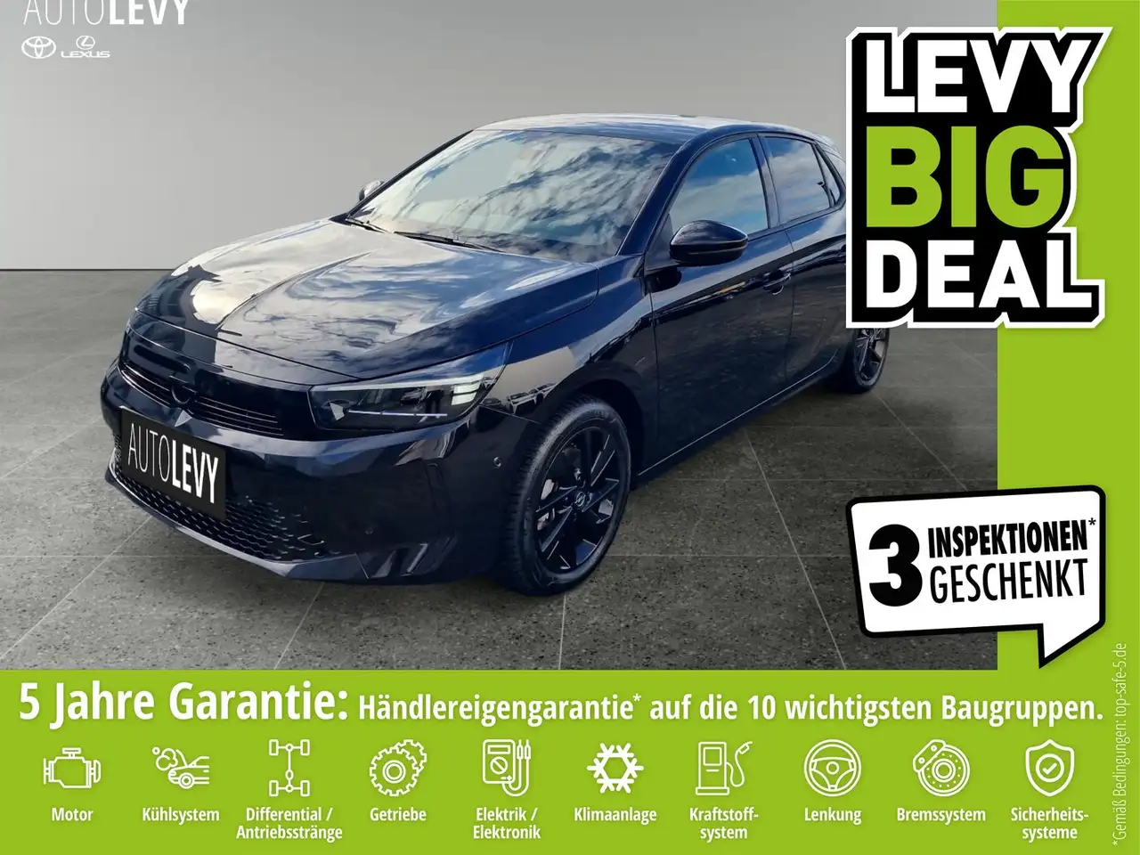 Opel Corsa F 1.2 Turbo GS ++PDC+SHZ+TOTWinkel+Kamera++