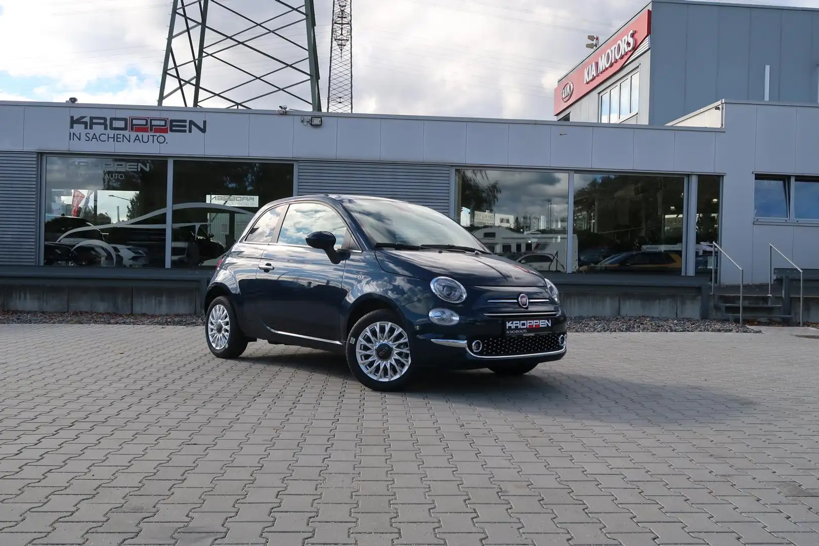 Fiat 500 Hatchback MY23 1.0 GSE Hybrid Navi Klima PDC Blau - 2