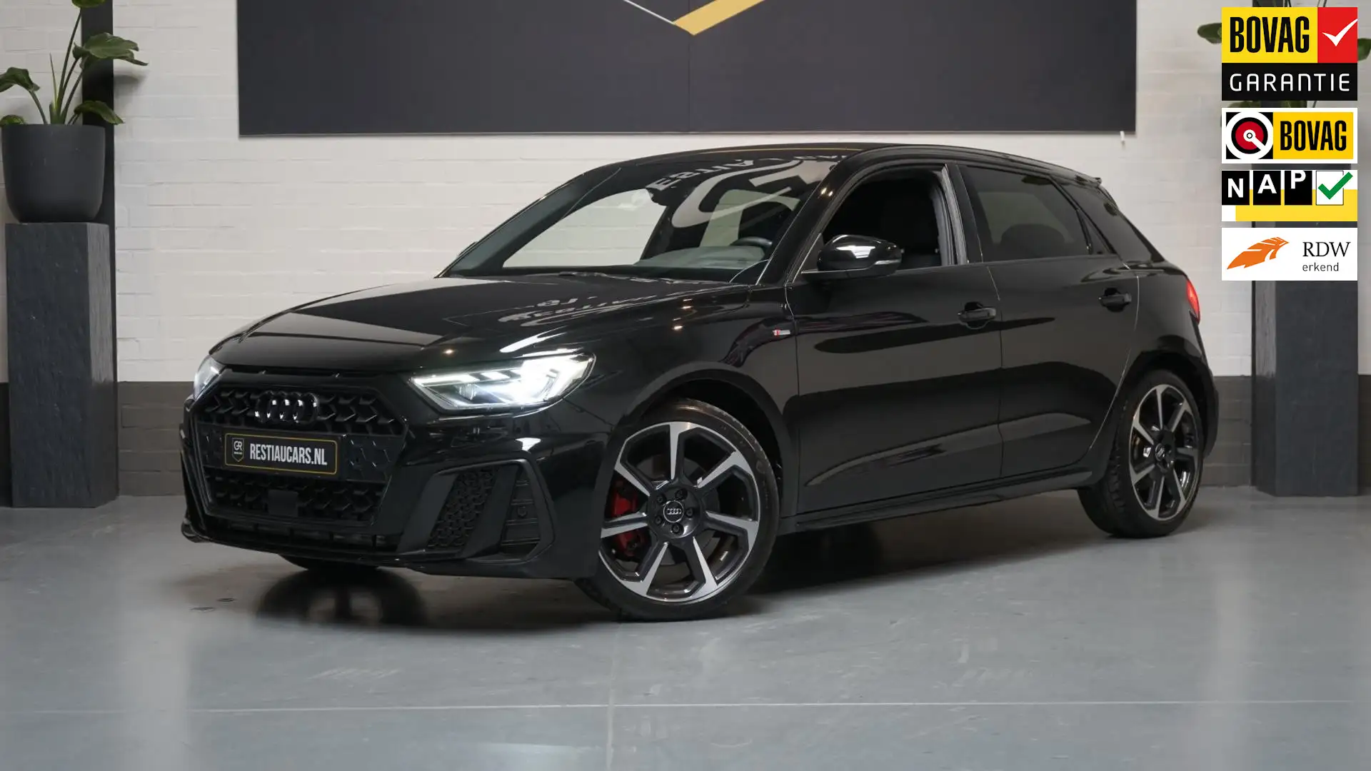 Audi A1 Sportback 40 TFSI S-Line Black Optik AUTOMAAT-ACC- Negro - 1