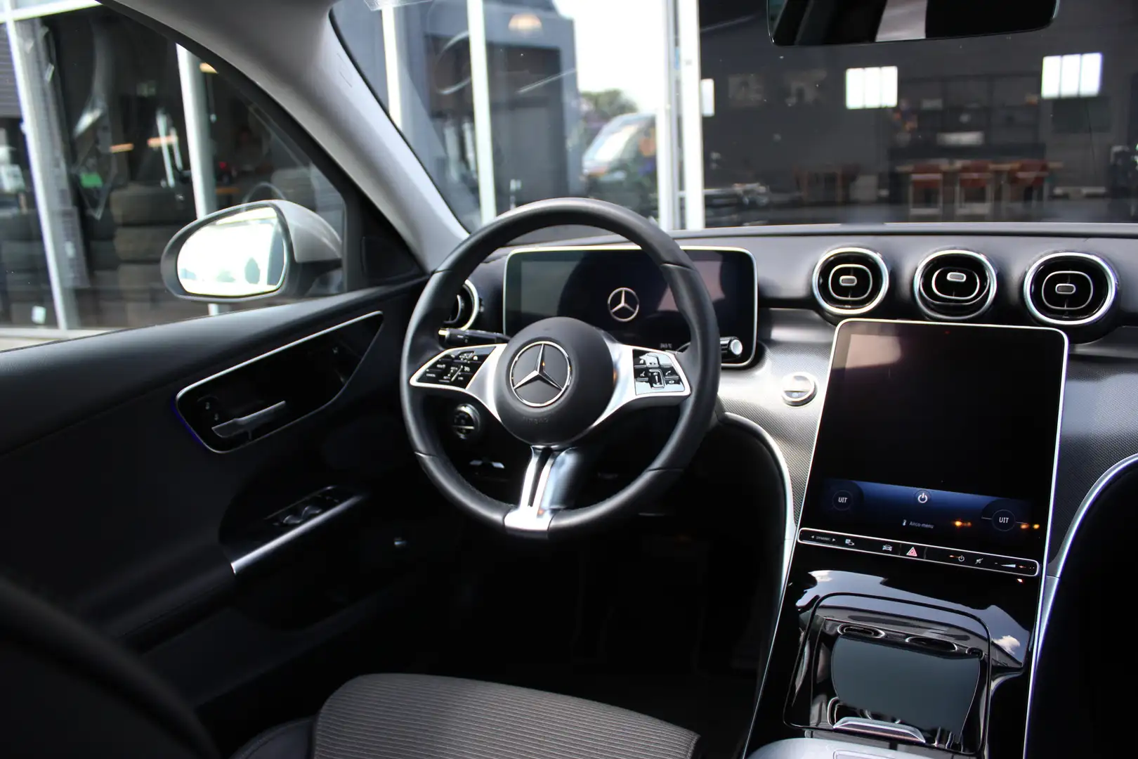 Mercedes-Benz C 180 Luxury Line | 360° | Stoelver. | navi Grijs - 2