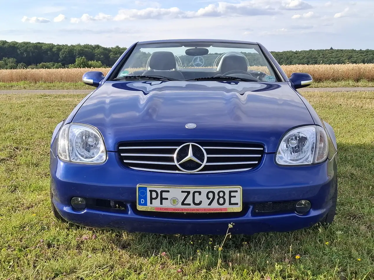 Mercedes-Benz SLK AMG Elektro-Cabrio, moderner offener e-Klassiker, foto 2