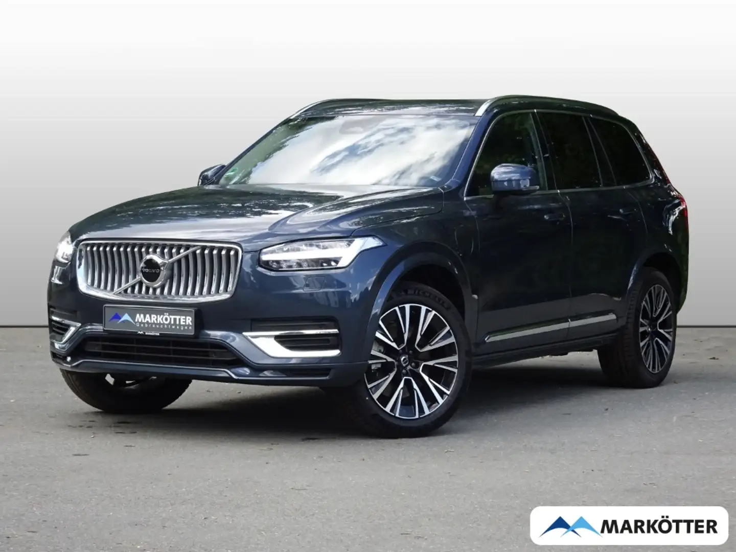 Volvo XC90 T8 Core Recharge AWD 7-Sitzer/NAVI/ACC/AHK/ Blau - 1