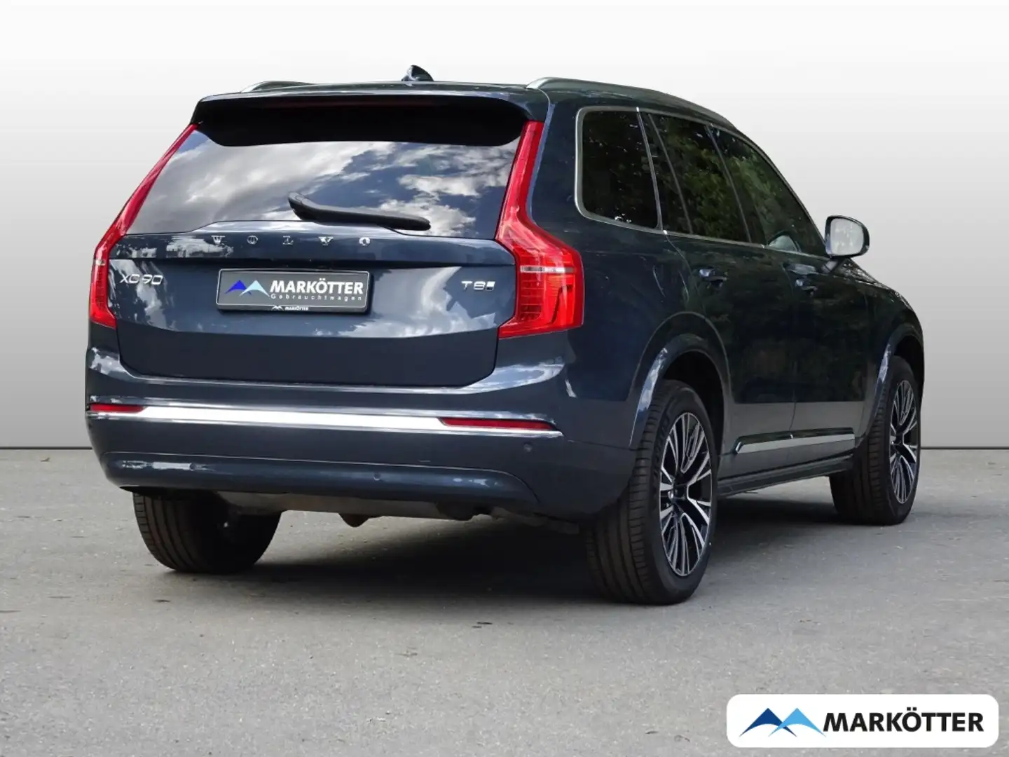Volvo XC90 T8 Core Recharge AWD 7-Sitzer/NAVI/ACC/AHK/ Blau - 2