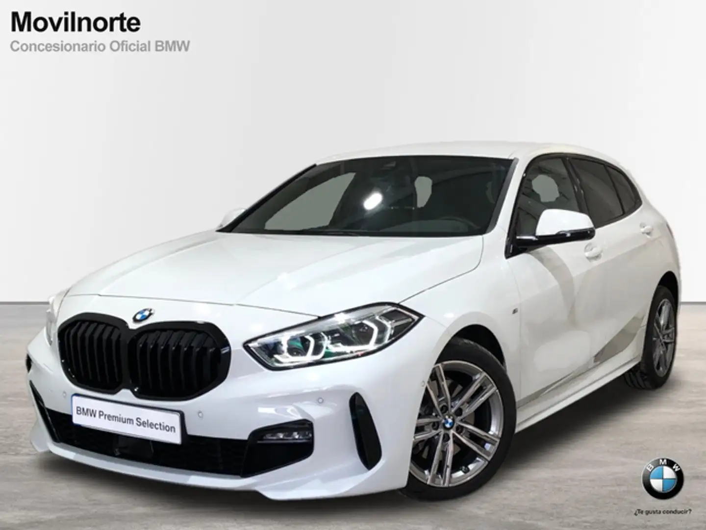 BMW 118 118dA Business Blanc - 1