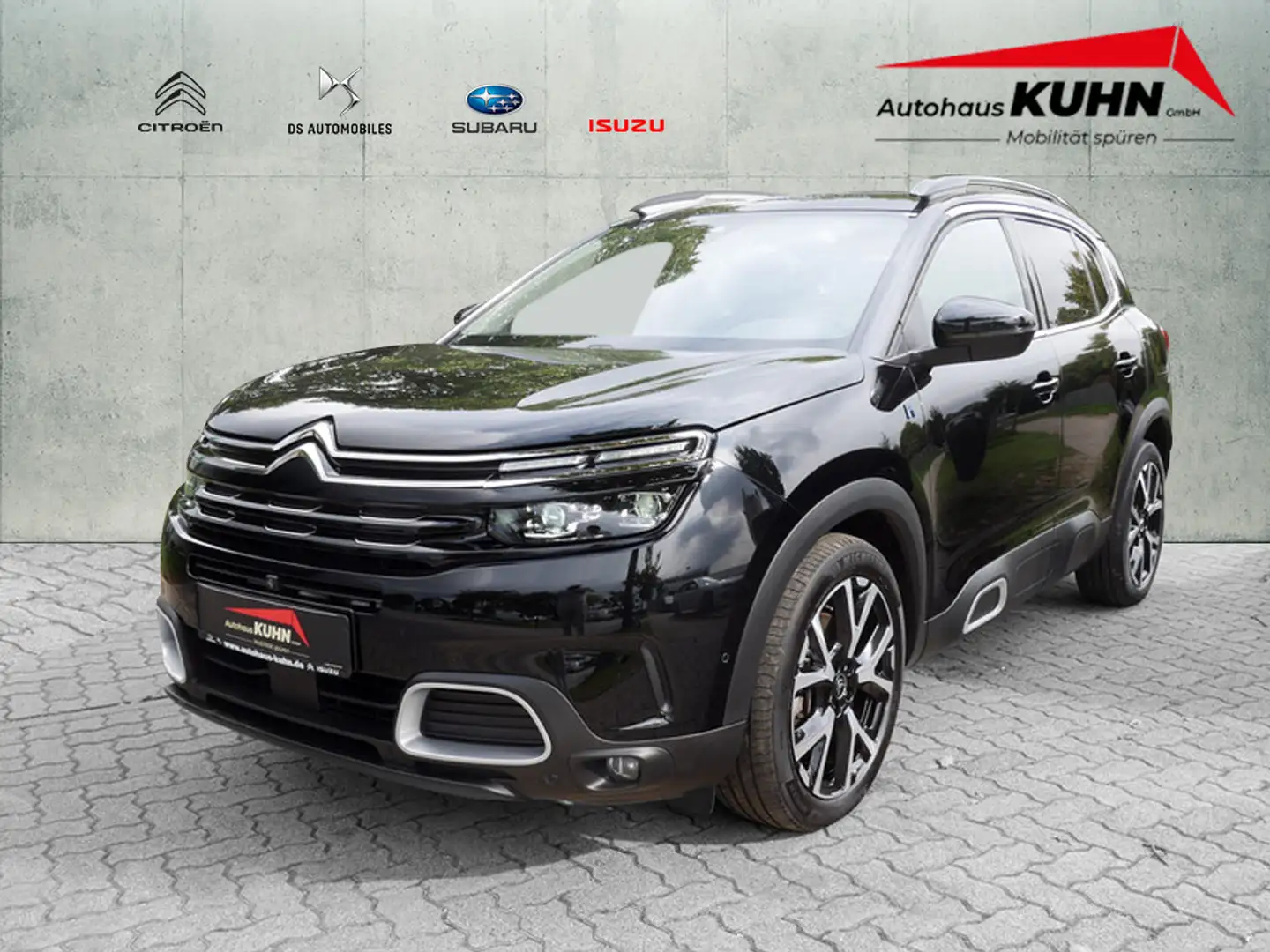 Citroen C5 Aircross Hybrid 225 S&S e-EAT8 Shine Pack Zwart - 1
