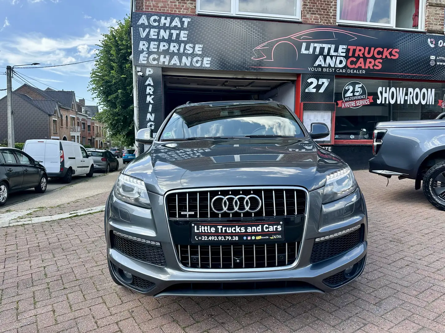 Audi Q7 Q7 3.0 TDi V6 S line AUTOMAT 7 PLACES FULL OPTIONS Grijs - 2