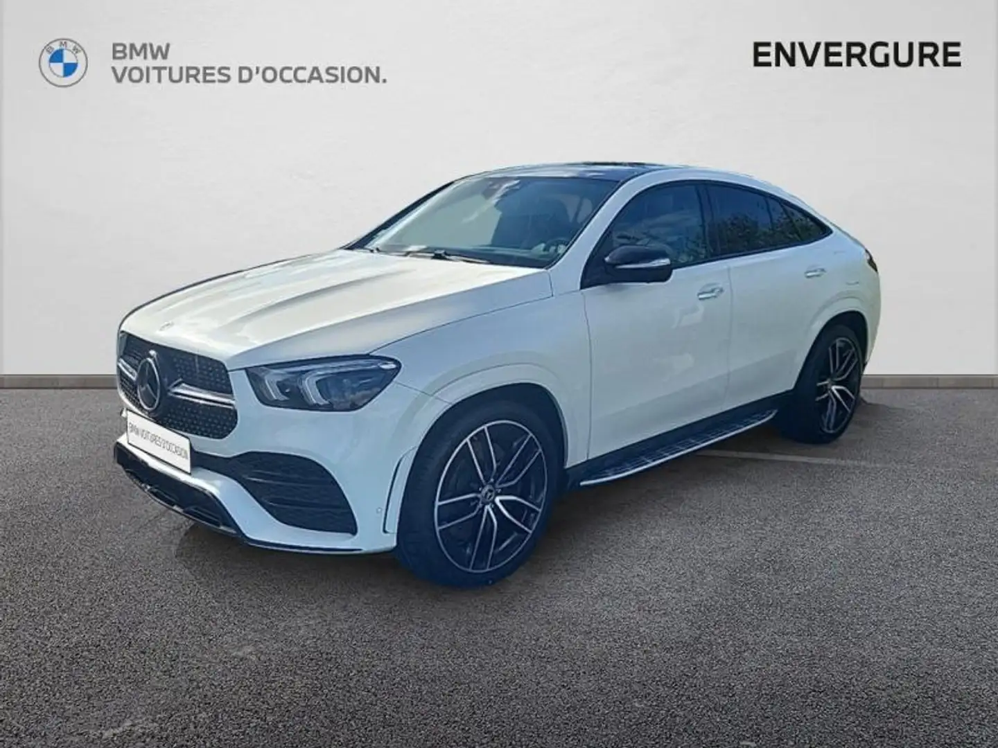 Mercedes-Benz GLE 350 350 de 194+136ch AMG Line 4Matic 9G-Tronic Blanc - 1