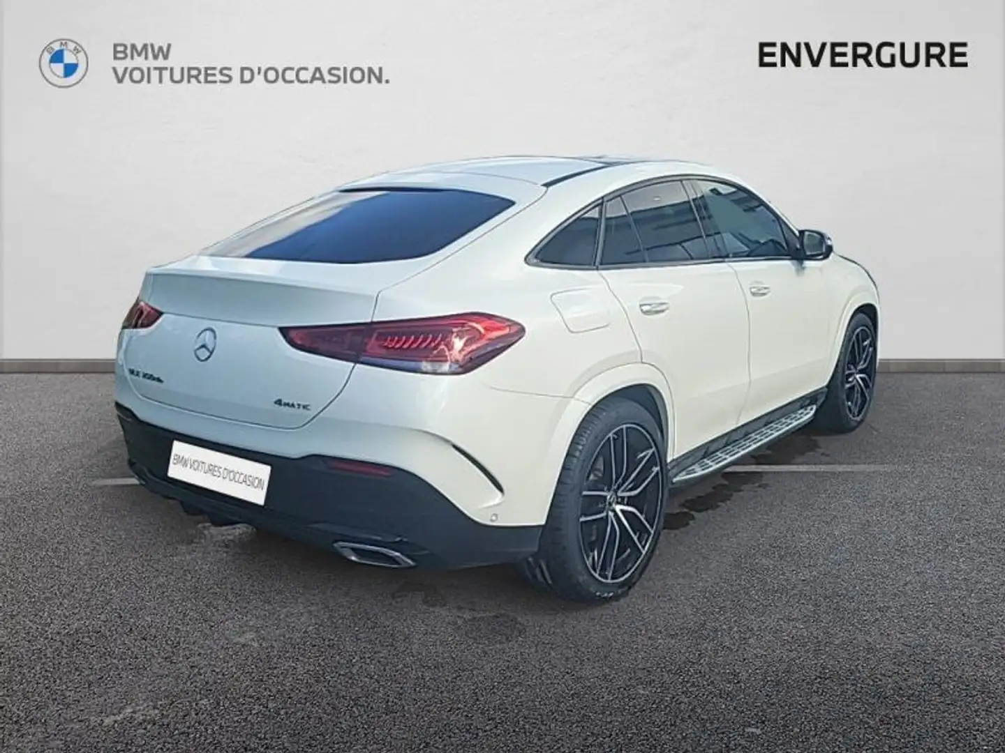 Mercedes-Benz GLE 350 350 de 194+136ch AMG Line 4Matic 9G-Tronic Weiß - 2