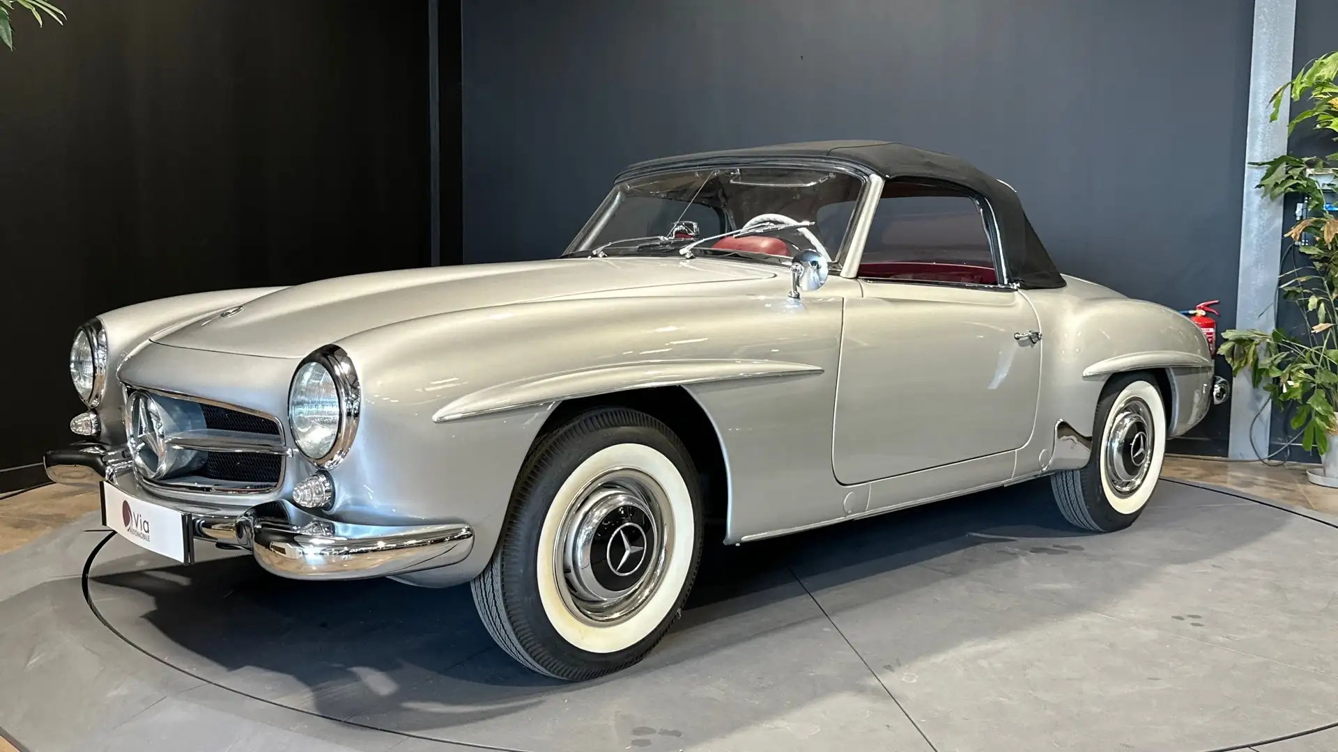 Mercedes-Benz 190 SL 190 Roadster Matching Numbers / Restauration totale Grau - 1